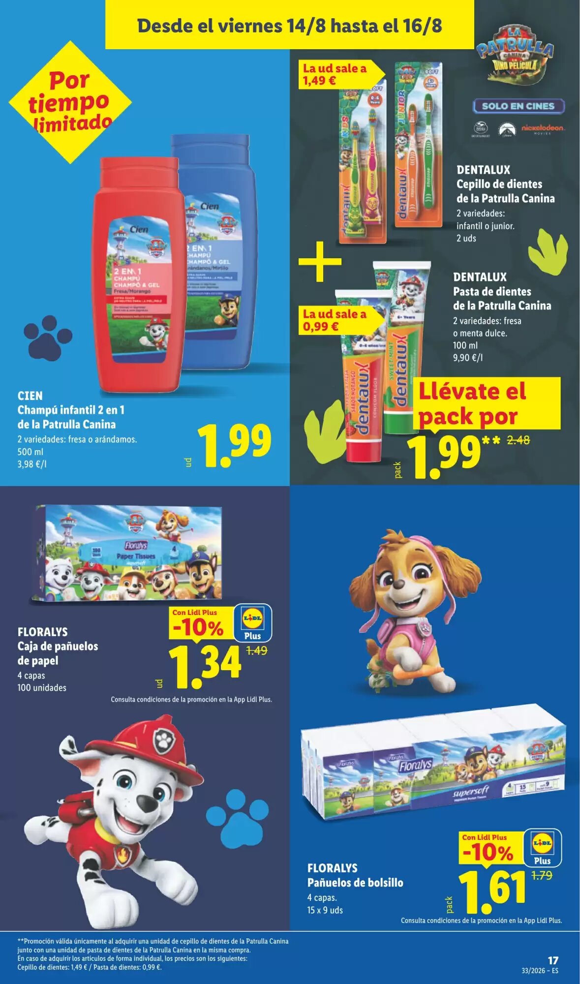 Folleto promocional de Lidl válido desde el 10/08/2026 - Página 47.