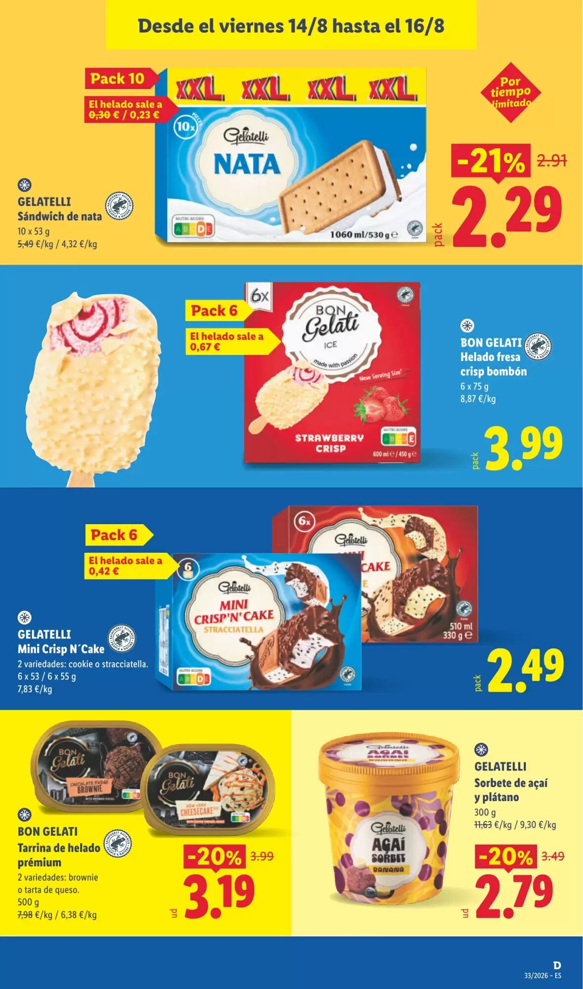 Folleto promocional de Lidl válido desde el 10/08/2026 - Página 49.