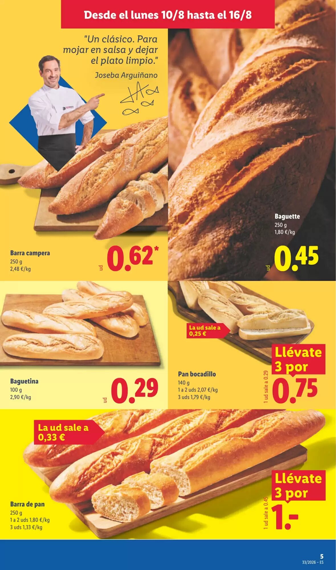 Folleto promocional de Lidl válido desde el 10/08/2026 - Página 5.