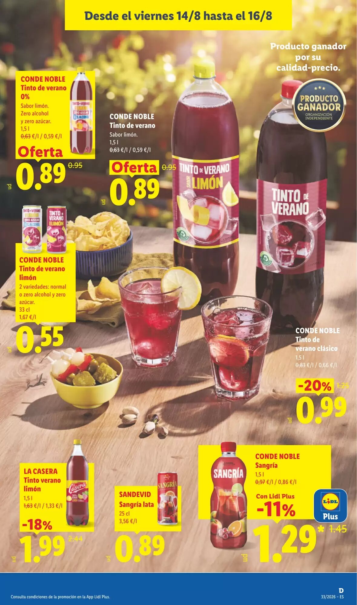 Folleto promocional de Lidl válido desde el 10/08/2026 - Página 51.