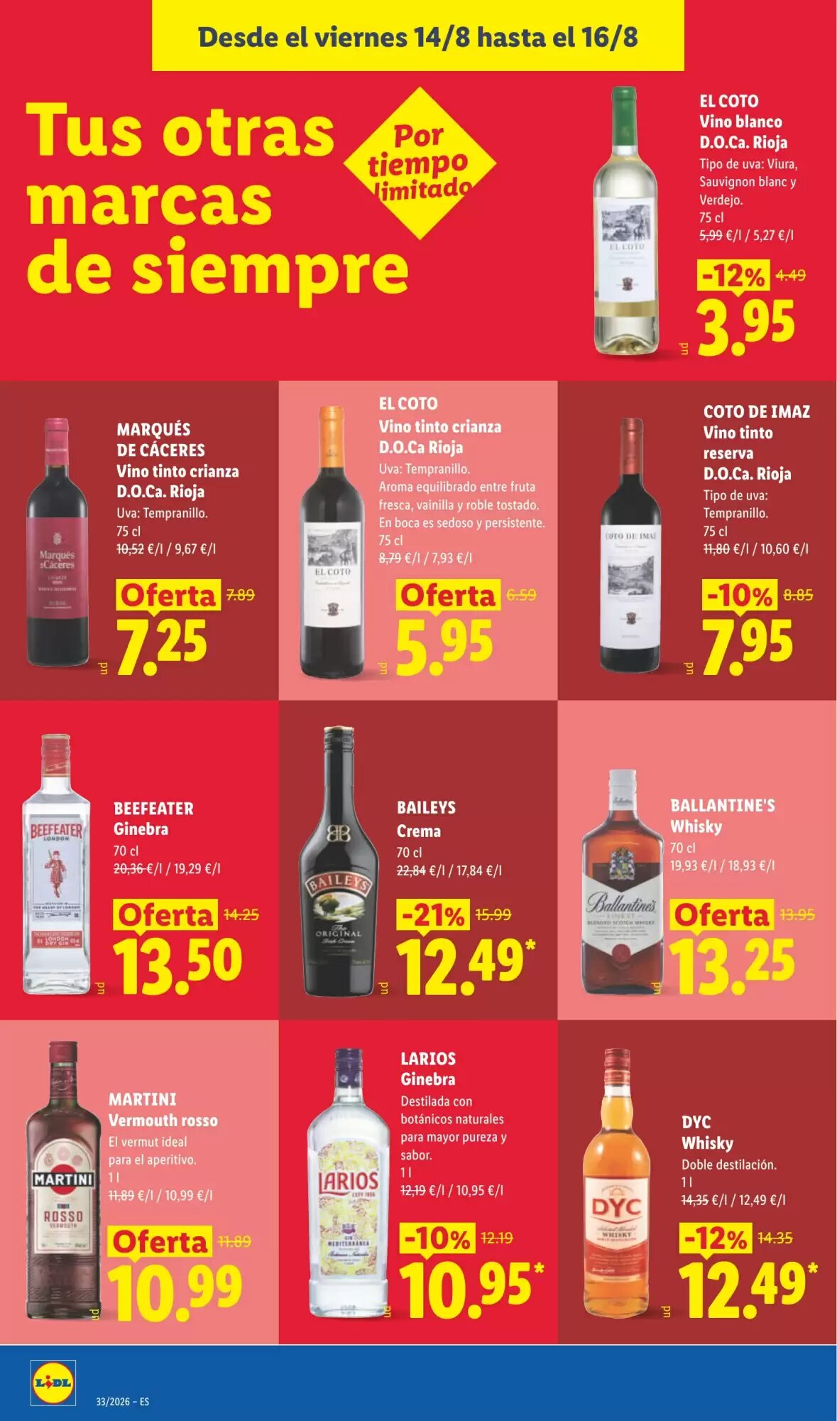 Folleto promocional de Lidl válido desde el 10/08/2026 - Página 52.