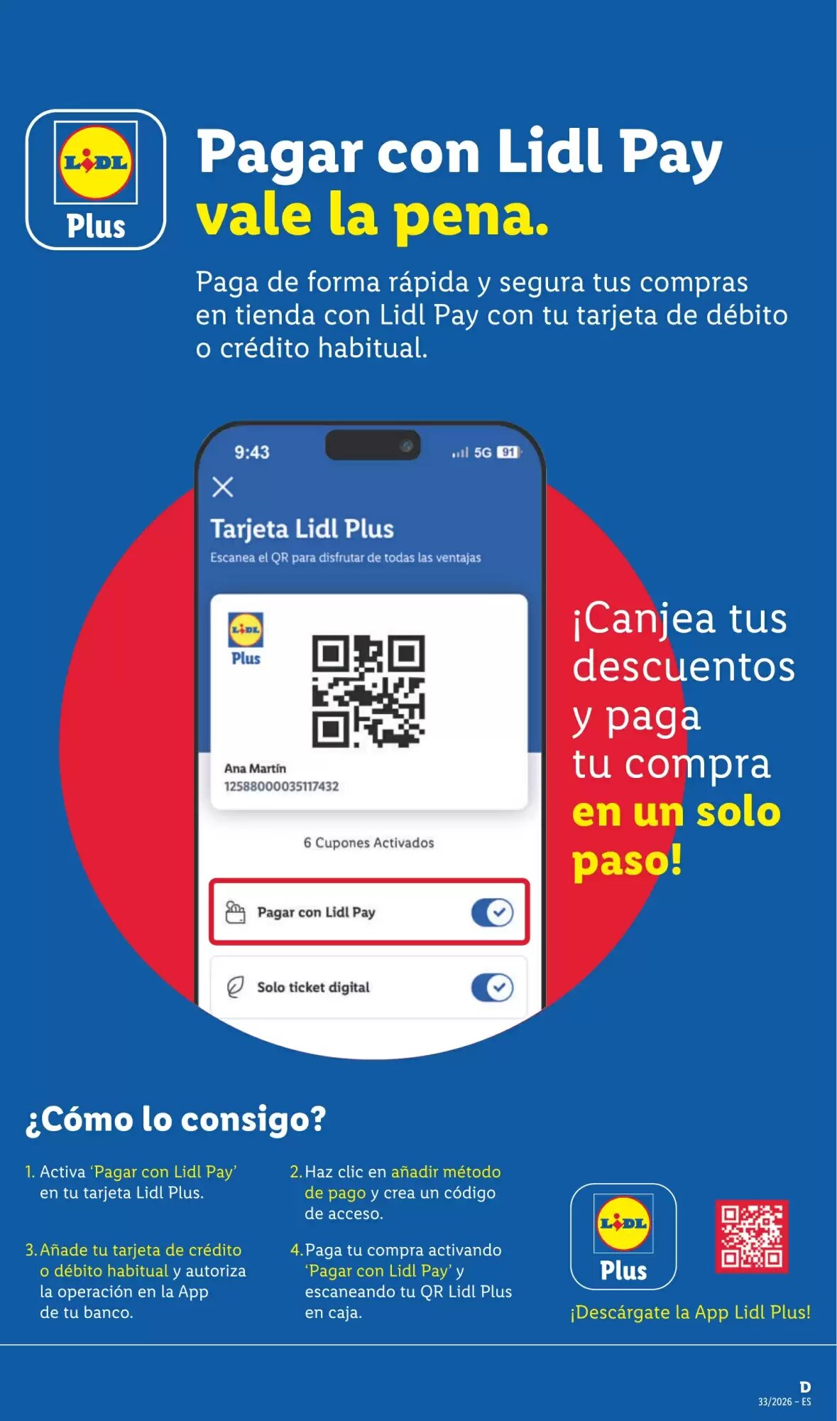Folleto promocional de Lidl válido desde el 10/08/2026 - Página 59.