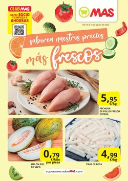 Folleto promocional de MAS válido desde el 10/08/2026