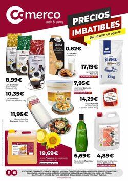 Folleto promocional de Comerco Cash & Carry válido desde el 10/08/2026