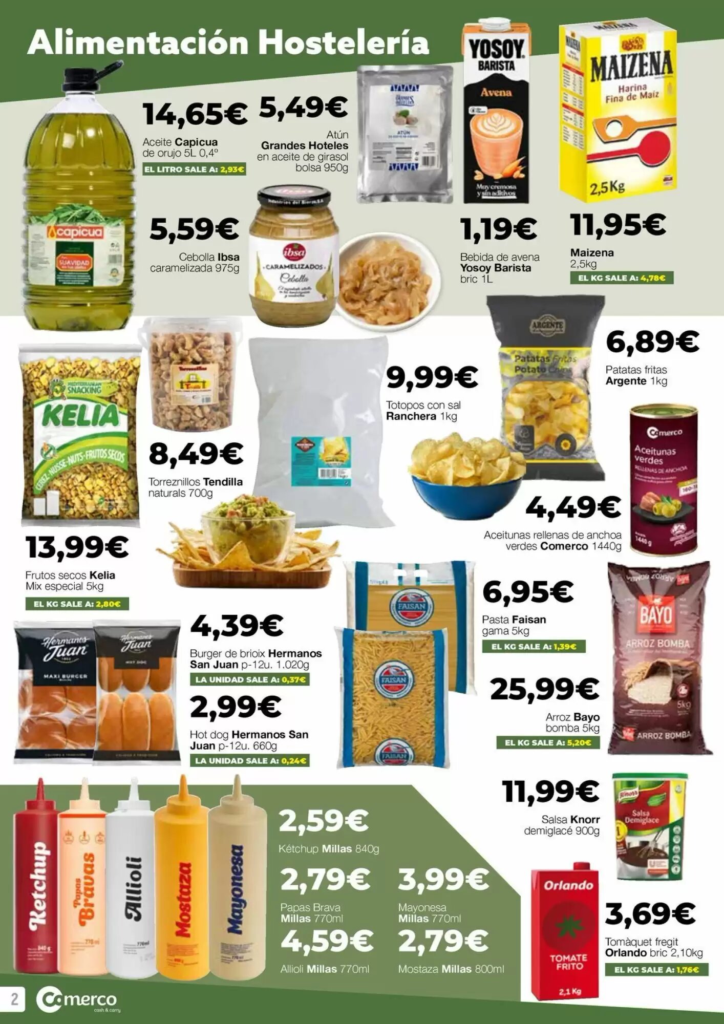 Folleto promocional de Comerco Cash & Carry válido desde el 10/08/2026 - Página 2.