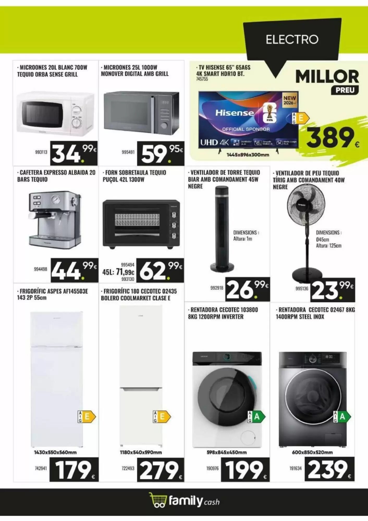 Folleto promocional de Family Cash válido desde el 10/08/2026 - Página 18.