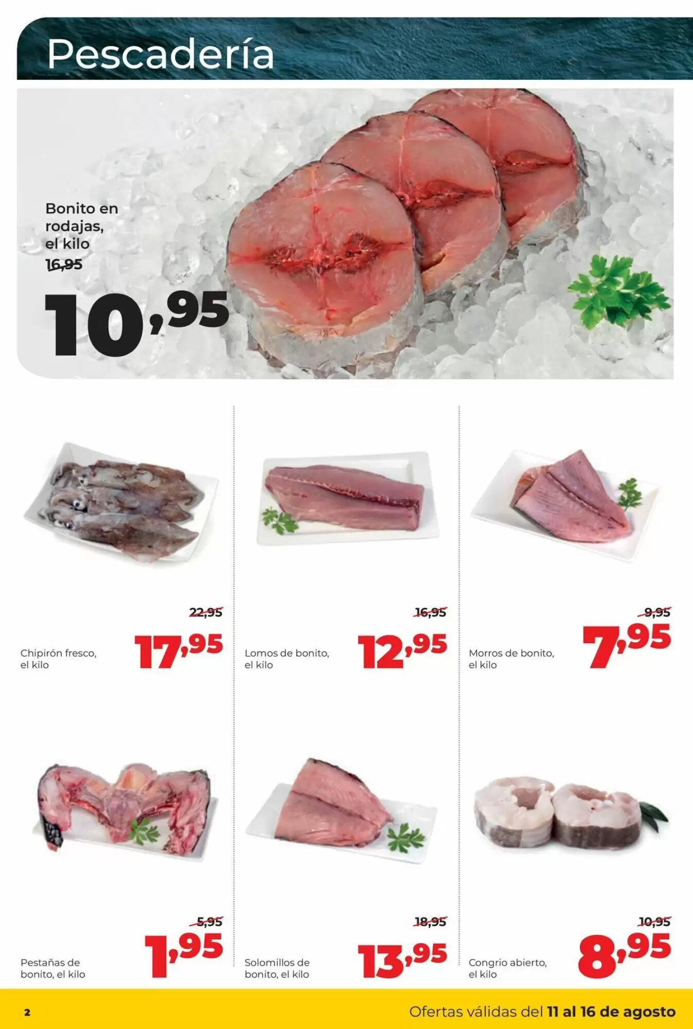 Folleto promocional de Alimerka válido desde el 10/08/2026 - Página 2.