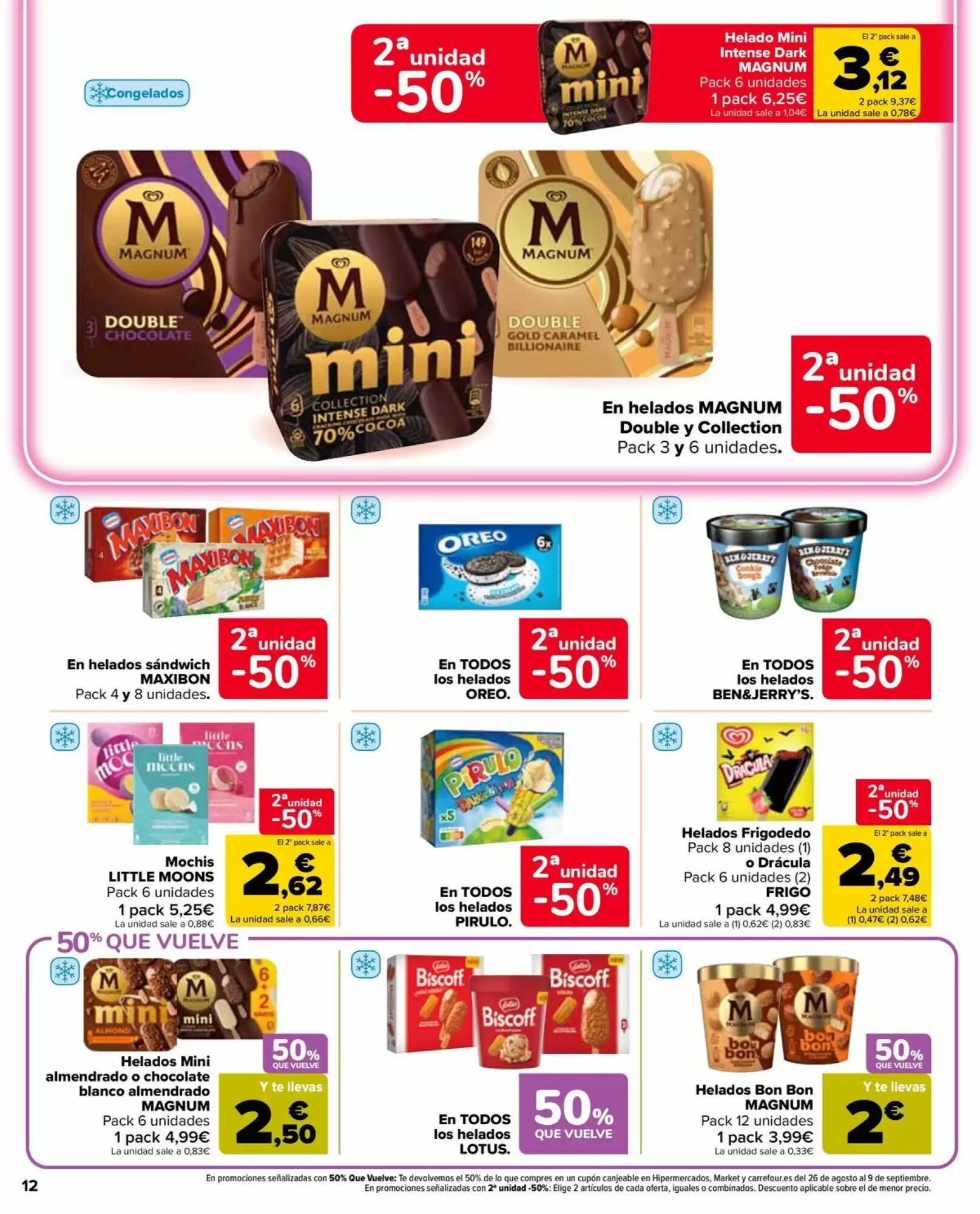 Folleto promocional de Carrefour Market válido desde el 11/08/2026 - Página 12.