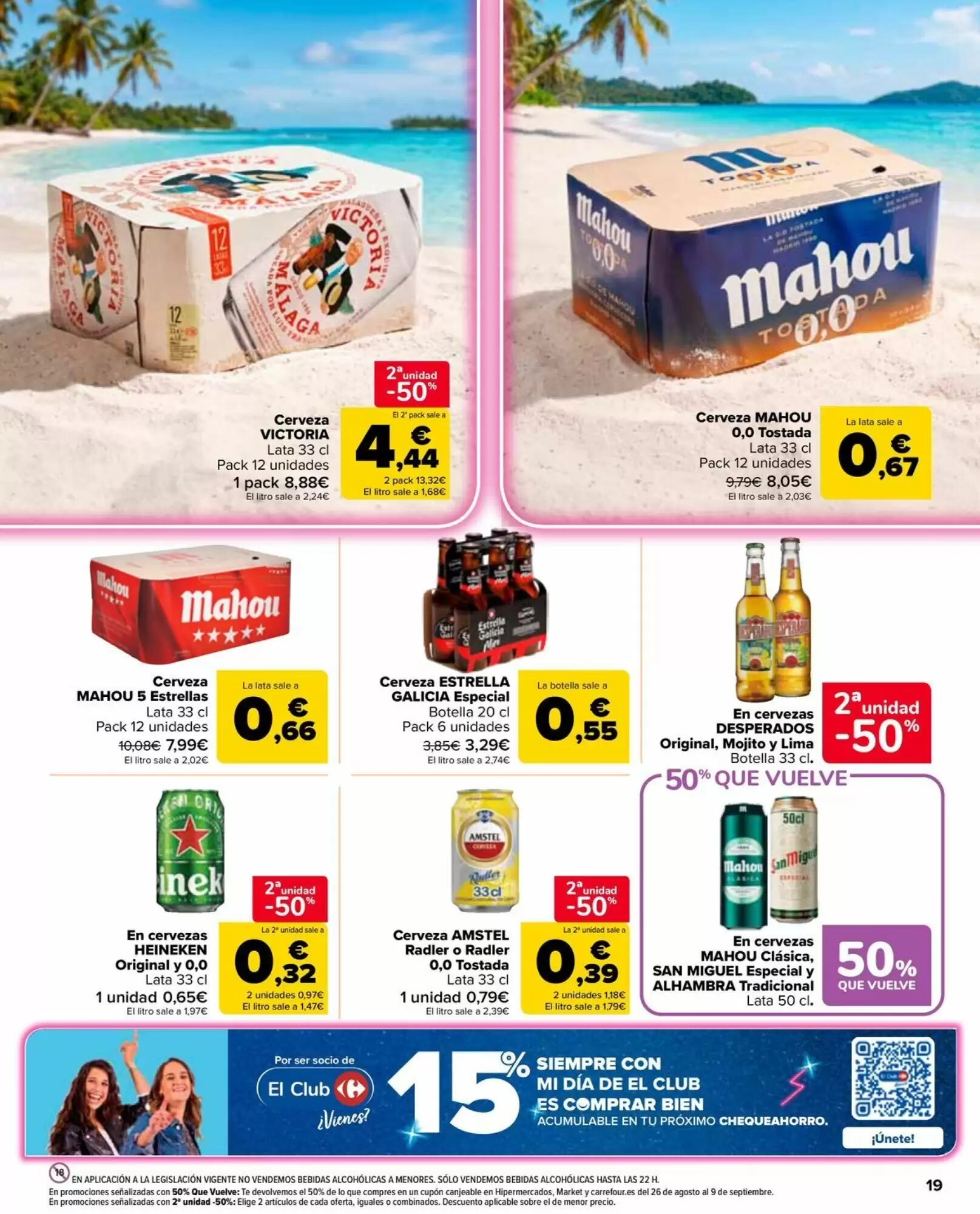 Folleto promocional de Carrefour Market válido desde el 11/08/2026 - Página 19.