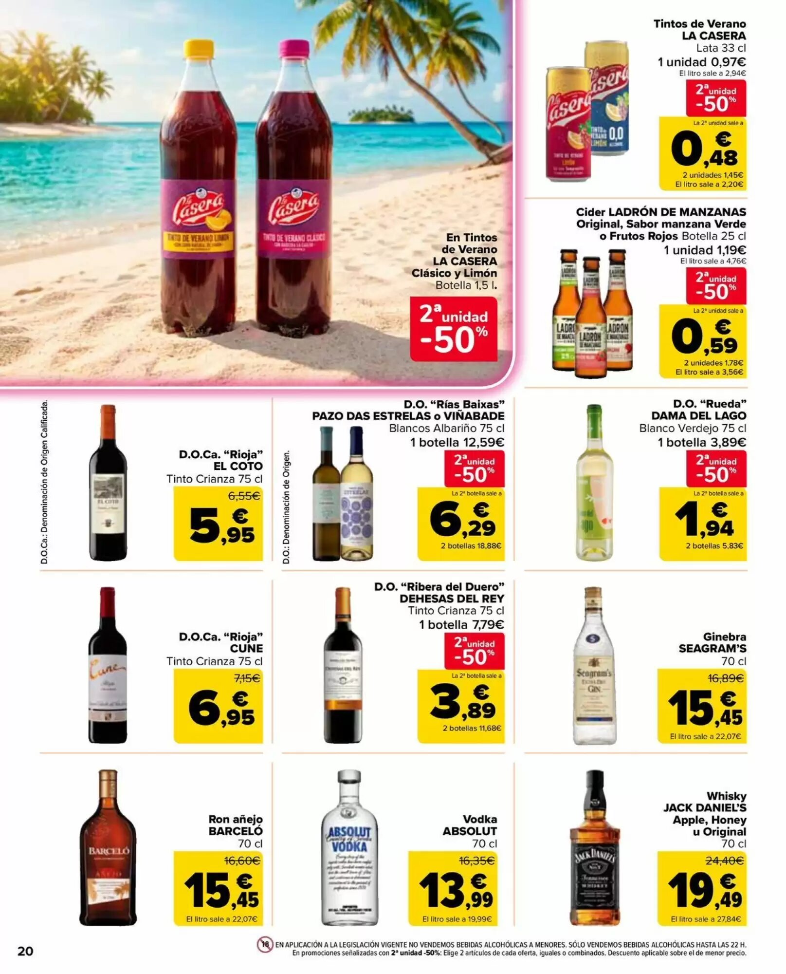 Folleto promocional de Carrefour Market válido desde el 11/08/2026 - Página 20.