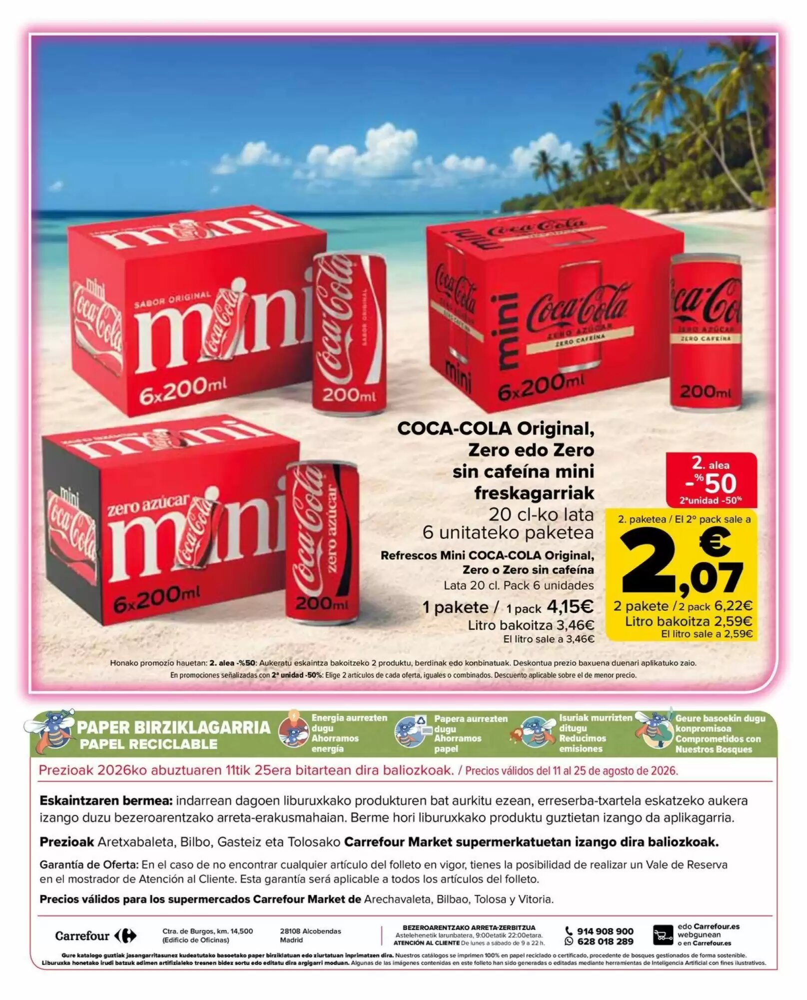 Folleto promocional de Carrefour Market válido desde el 11/08/2026 - Página 24.