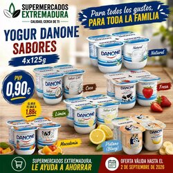 Folleto promocional de Supermercados Extremadura válido desde el 11/08/2026