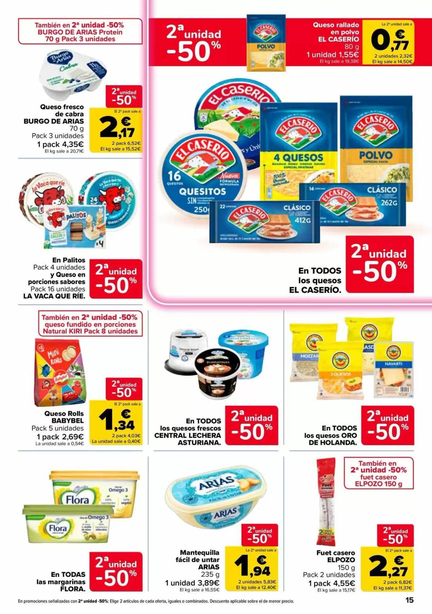 Folleto promocional de Carrefour válido desde el 11/08/2026 - Página 15.