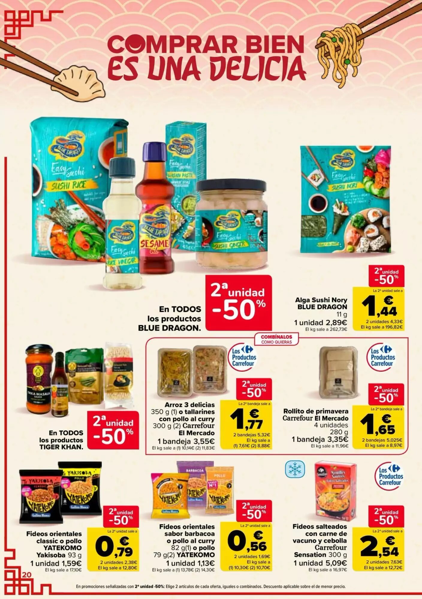 Folleto promocional de Carrefour válido desde el 11/08/2026 - Página 20.