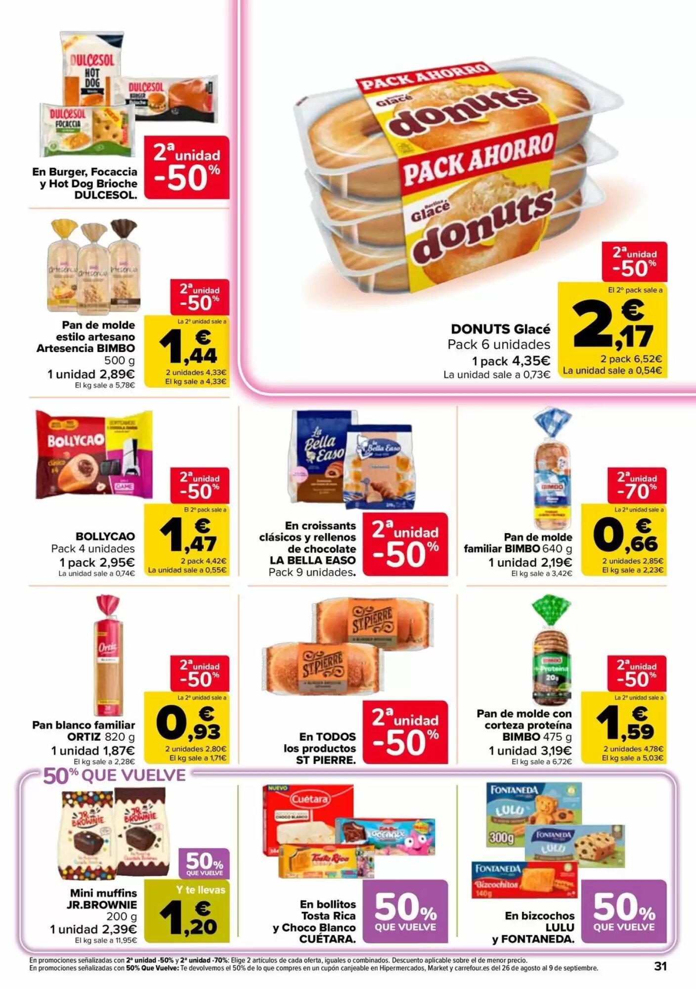 Folleto promocional de Carrefour válido desde el 11/08/2026 - Página 31.