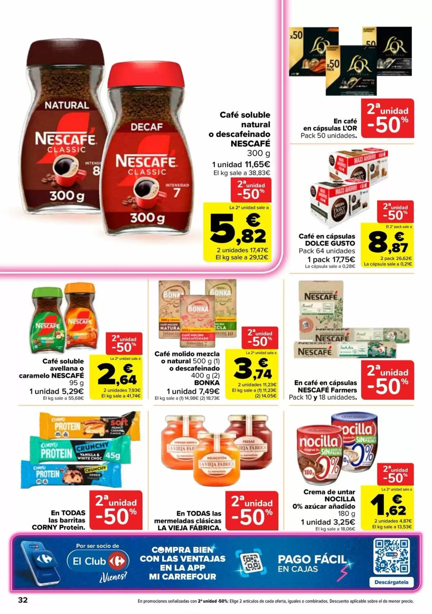 Folleto promocional de Carrefour válido desde el 11/08/2026 - Página 32.