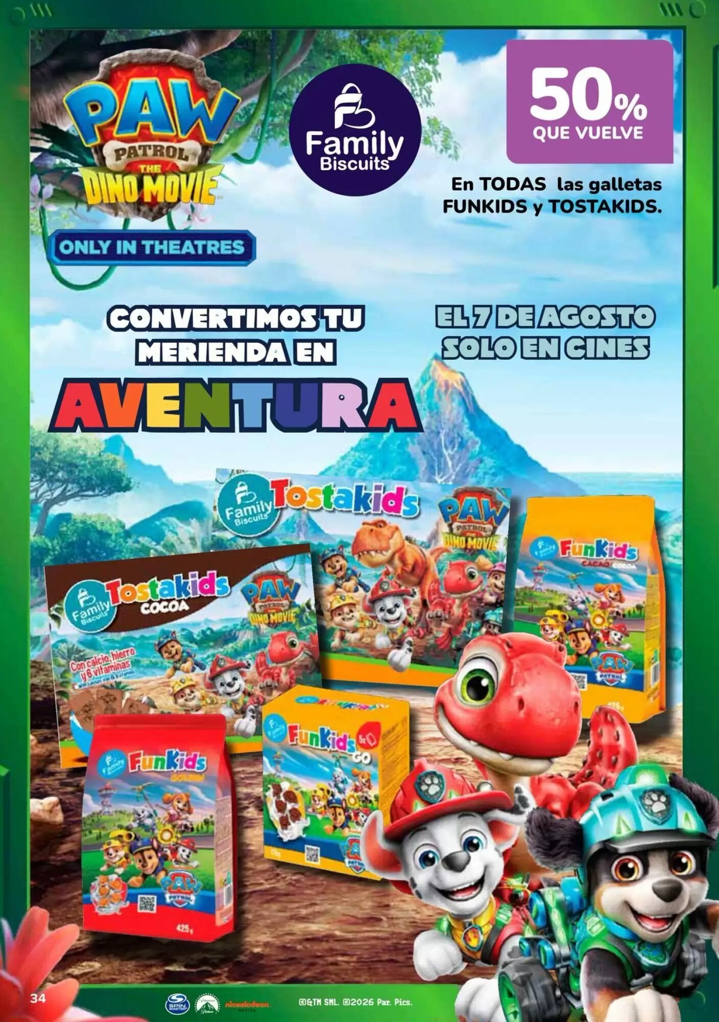 Folleto promocional de Carrefour válido desde el 11/08/2026 - Página 34.