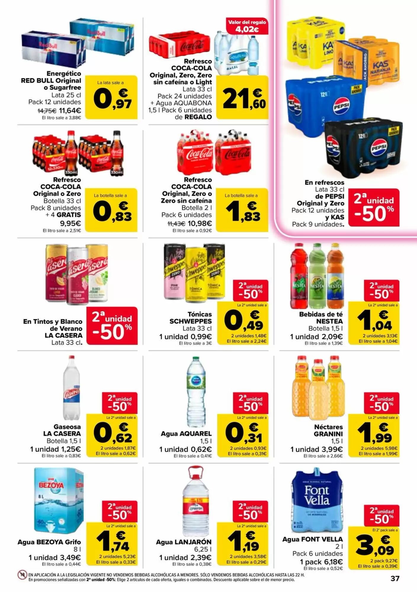 Folleto promocional de Carrefour válido desde el 11/08/2026 - Página 37.