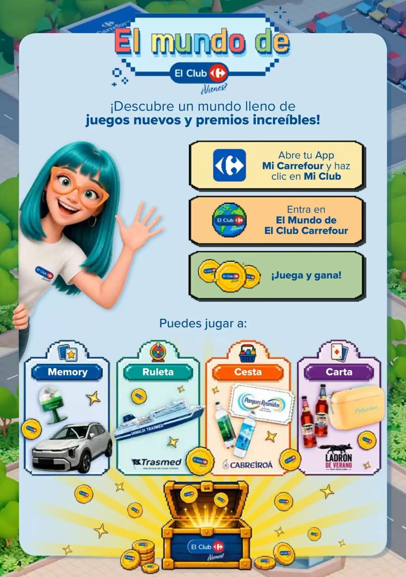 Folleto promocional de Carrefour válido desde el 11/08/2026 - Página 4.