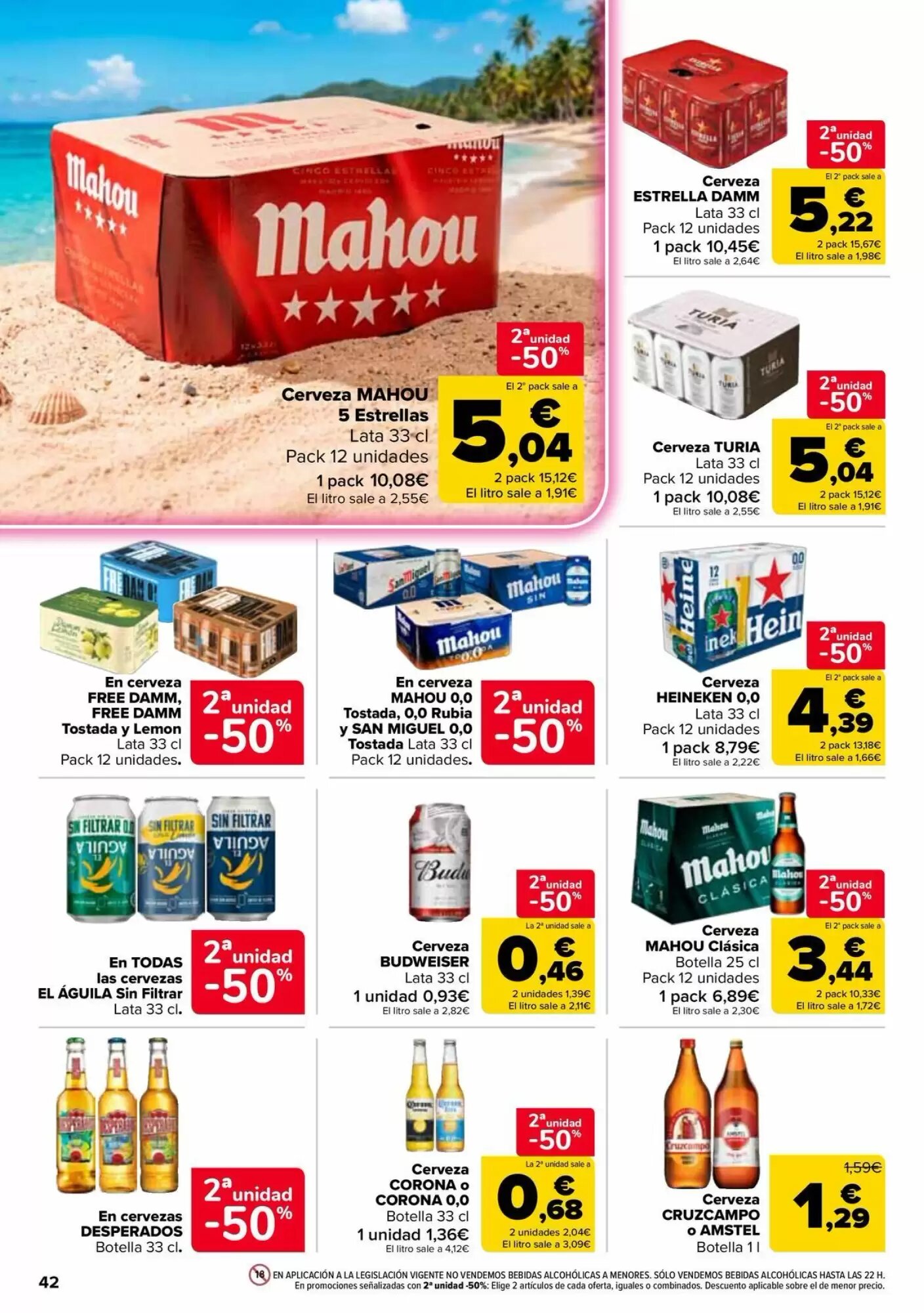 Folleto promocional de Carrefour válido desde el 11/08/2026 - Página 42.