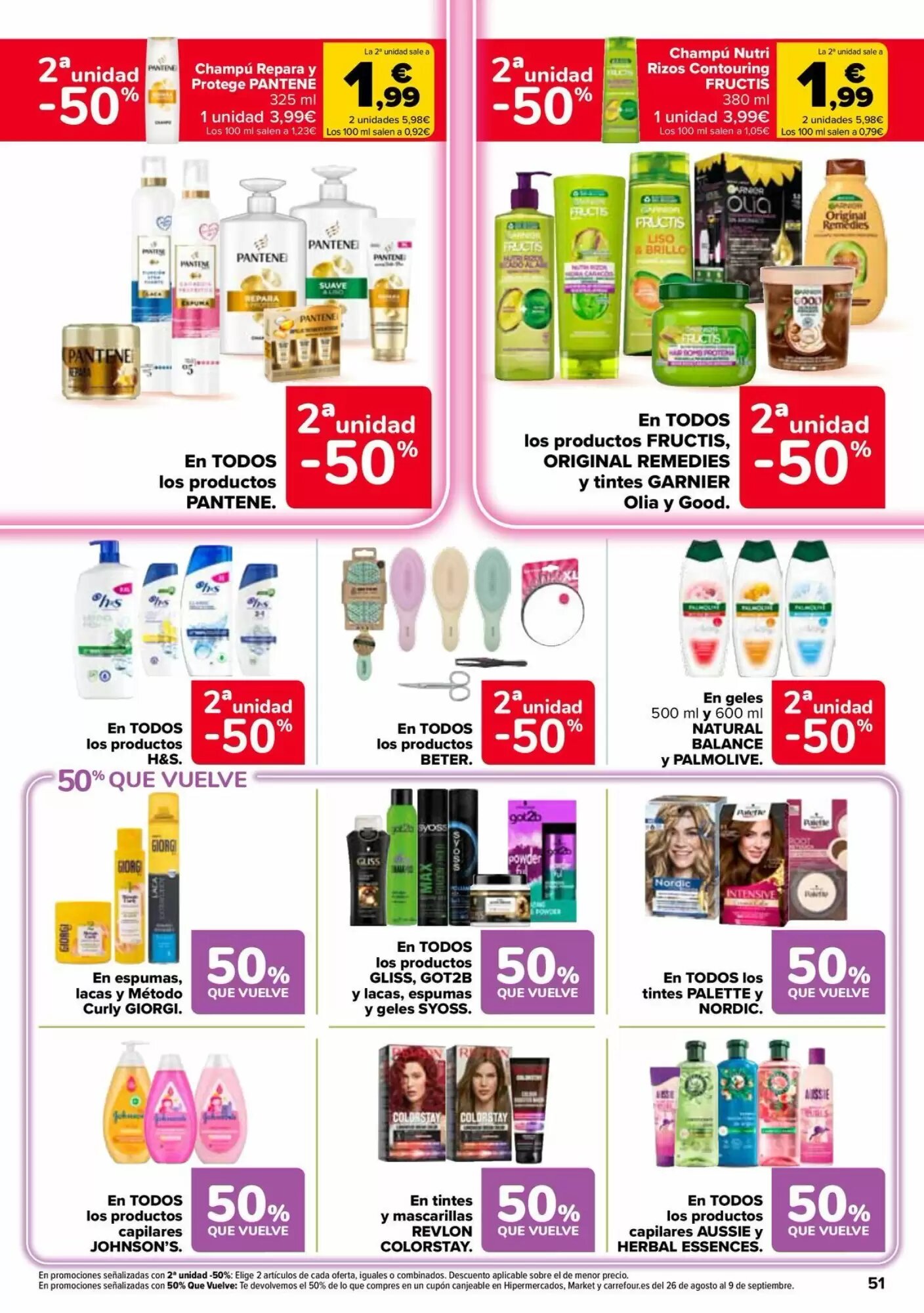 Folleto promocional de Carrefour válido desde el 11/08/2026 - Página 51.