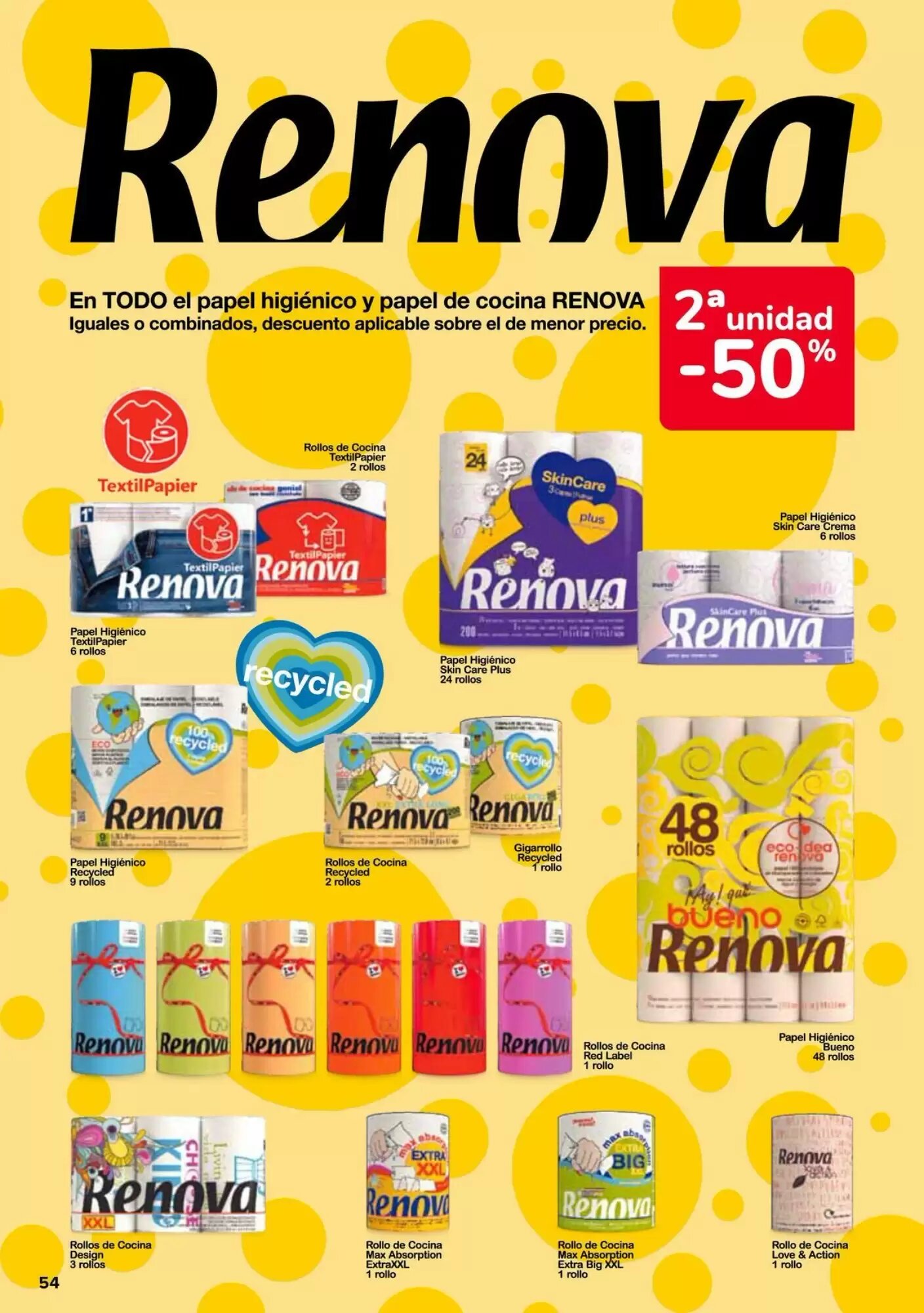 Folleto promocional de Carrefour válido desde el 11/08/2026 - Página 54.