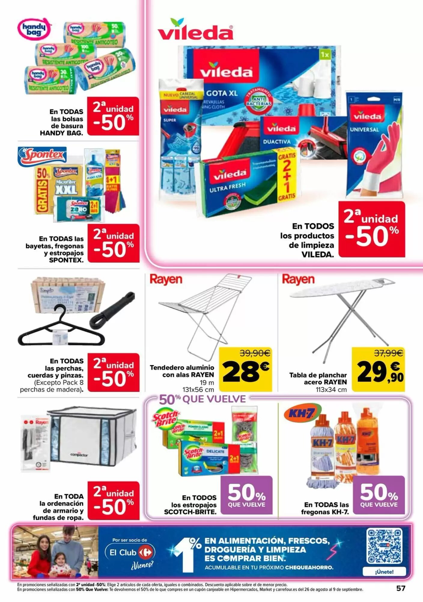 Folleto promocional de Carrefour válido desde el 11/08/2026 - Página 57.