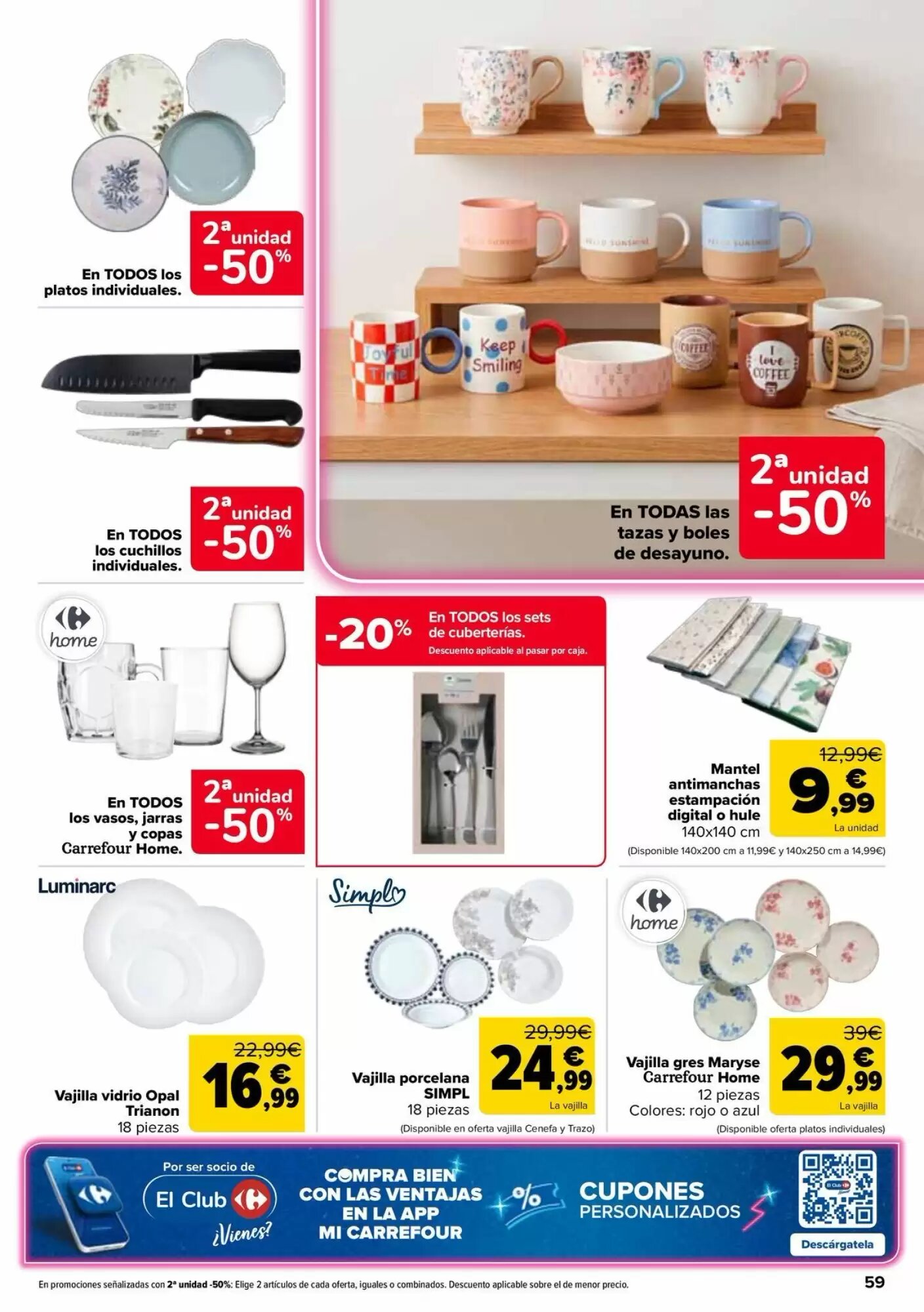 Folleto promocional de Carrefour válido desde el 11/08/2026 - Página 59.