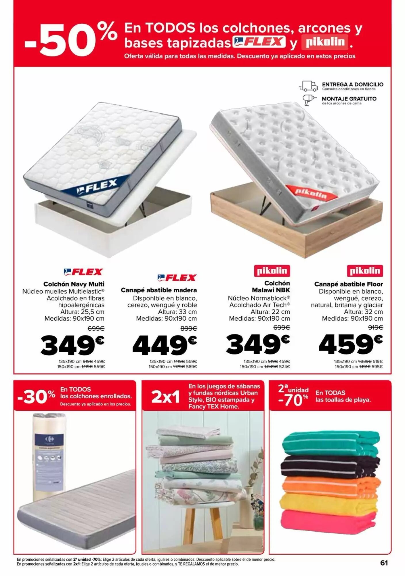 Folleto promocional de Carrefour válido desde el 11/08/2026 - Página 61.