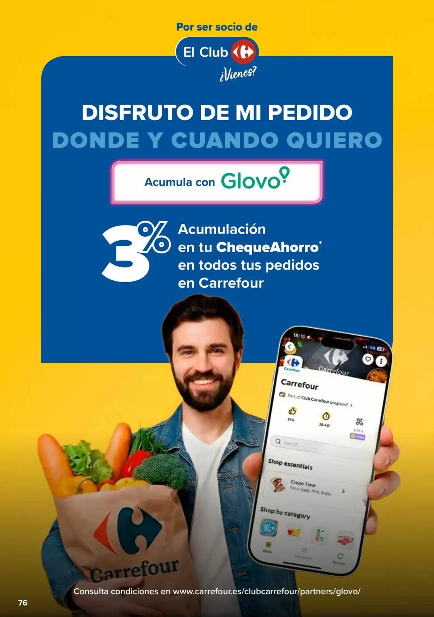 Folleto promocional de Carrefour válido desde el 11/08/2026 - Página 76.
