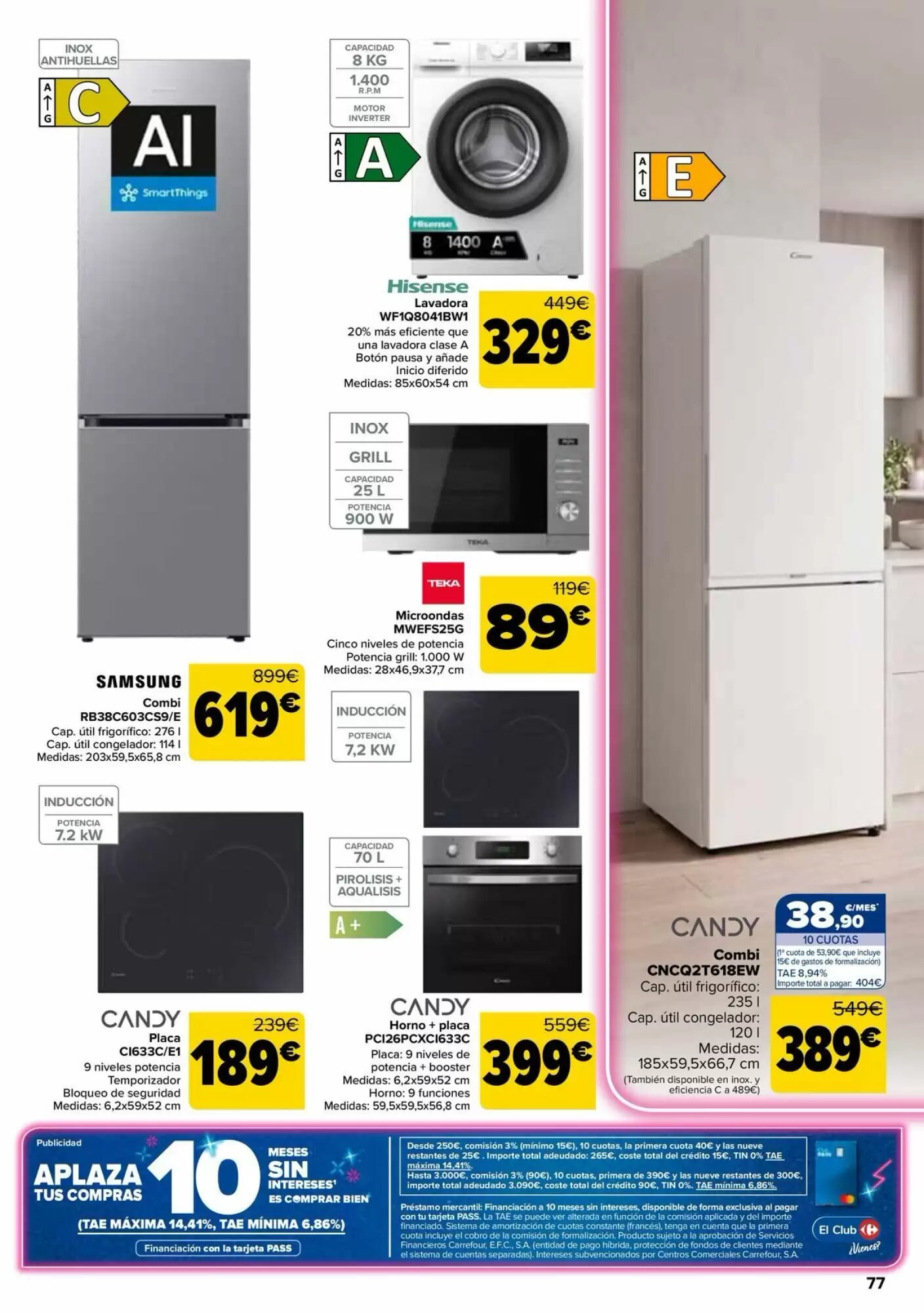 Folleto promocional de Carrefour válido desde el 11/08/2026 - Página 77.