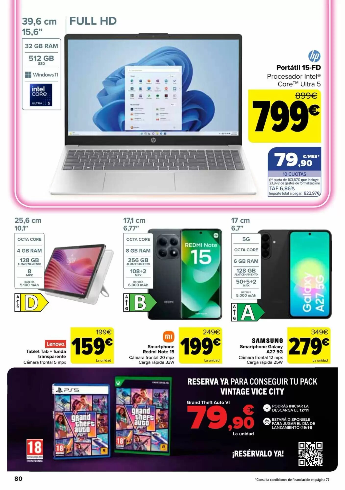 Folleto promocional de Carrefour válido desde el 11/08/2026 - Página 80.