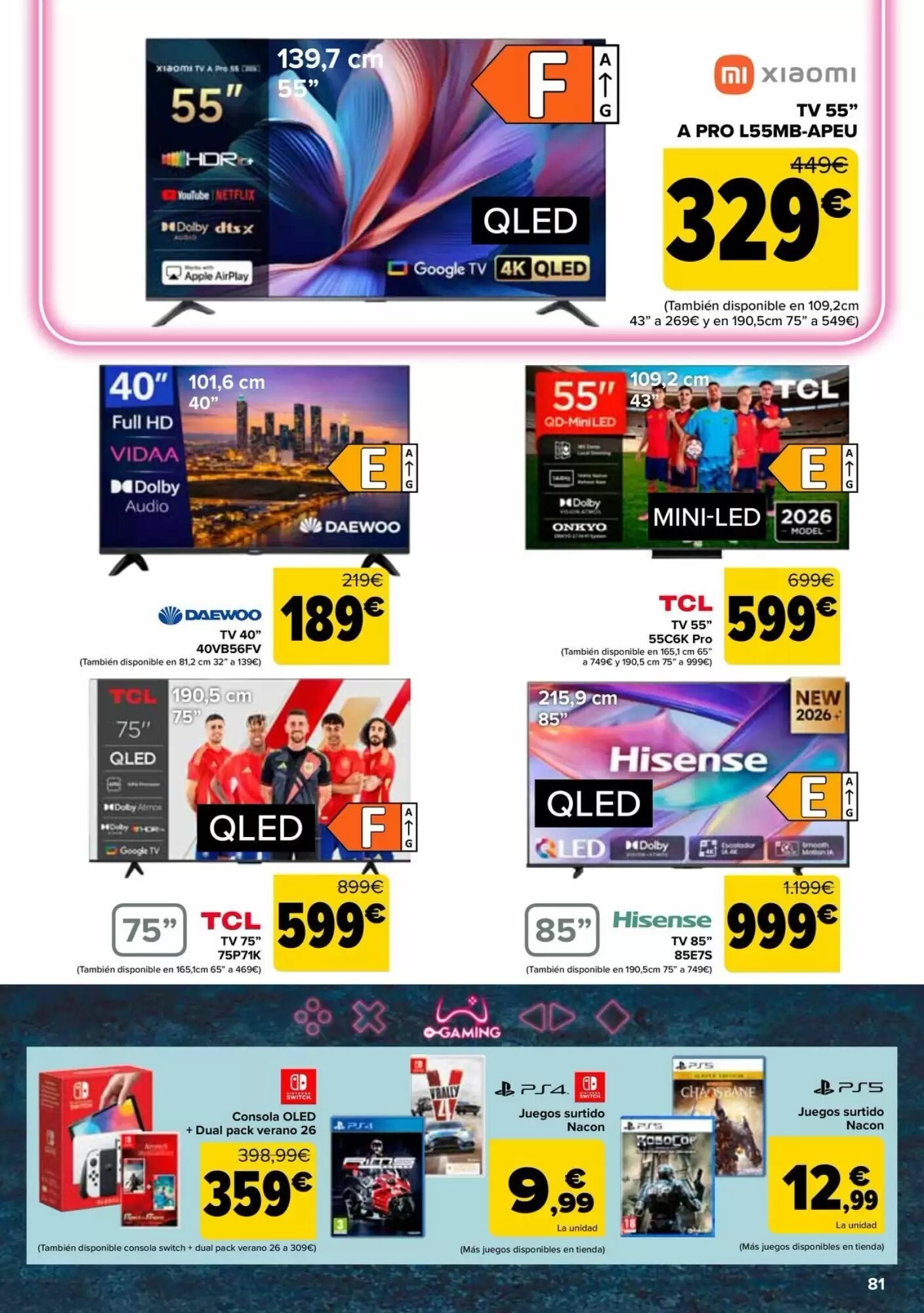 Folleto promocional de Carrefour válido desde el 11/08/2026 - Página 81.