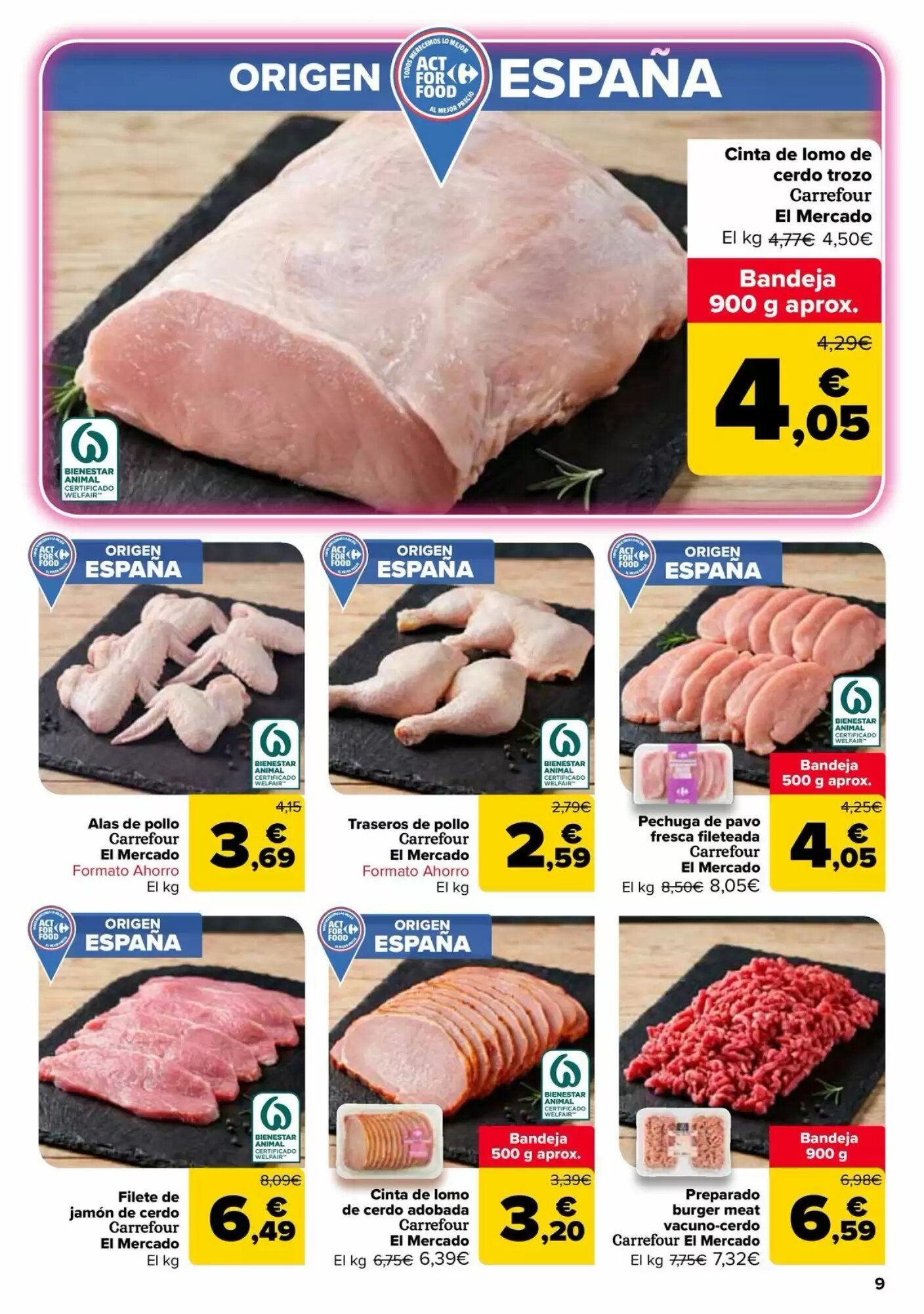 Folleto promocional de Carrefour válido desde el 11/08/2026 - Página 9.