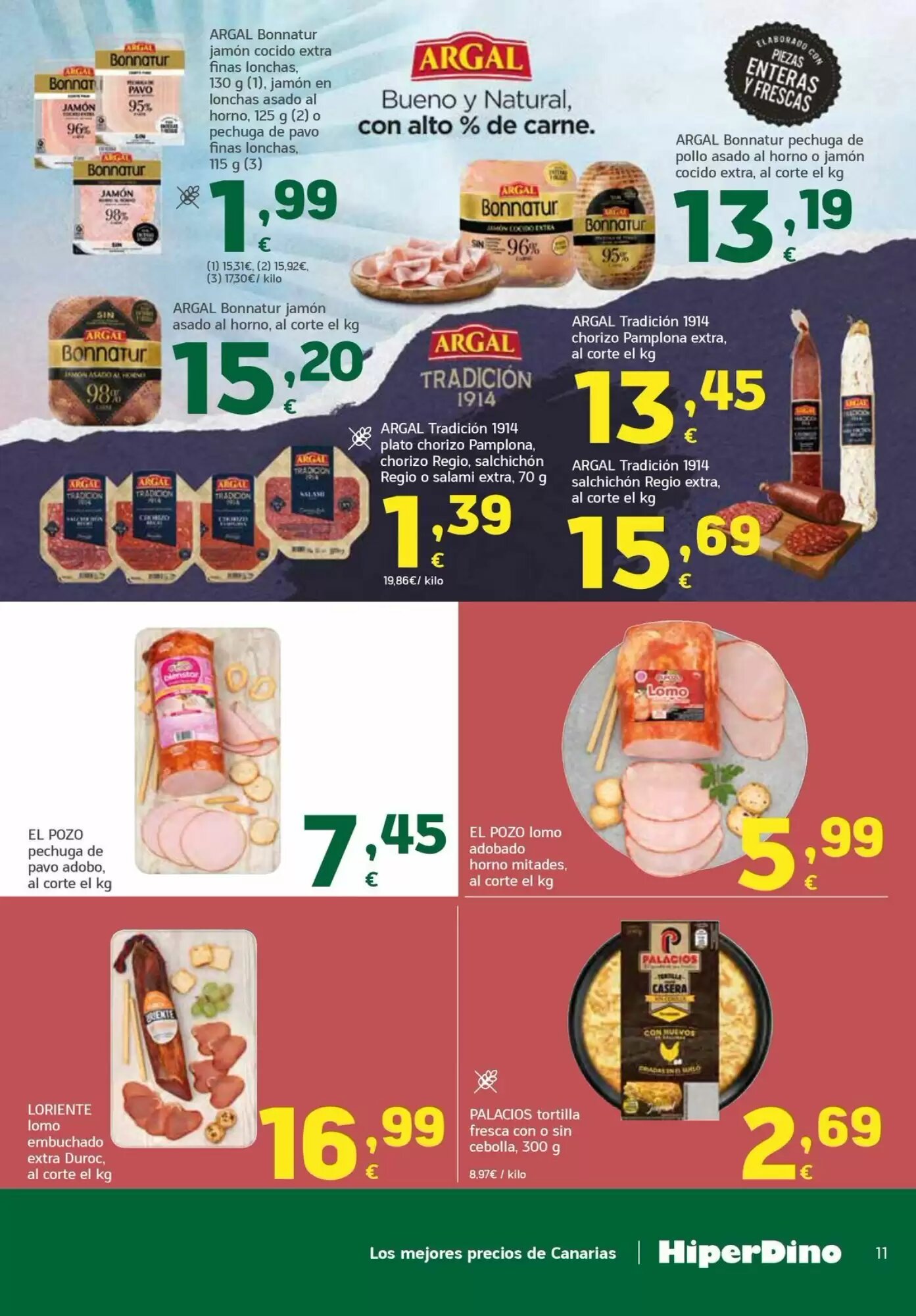 Folleto promocional de HiperDino válido desde el 11/08/2026 - Página 11.