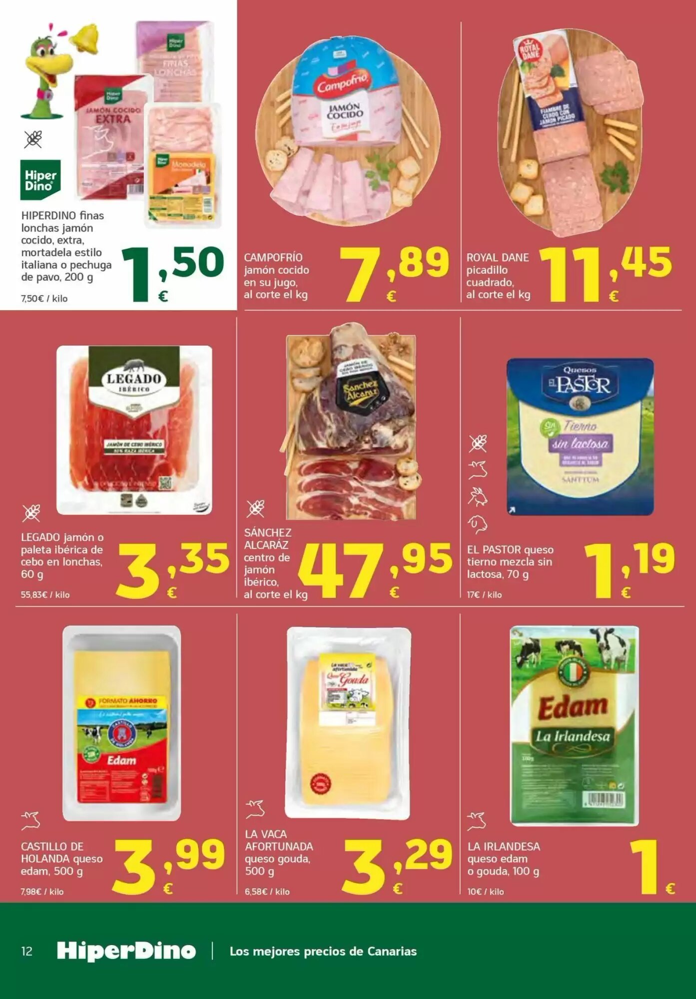 Folleto promocional de HiperDino válido desde el 11/08/2026 - Página 12.