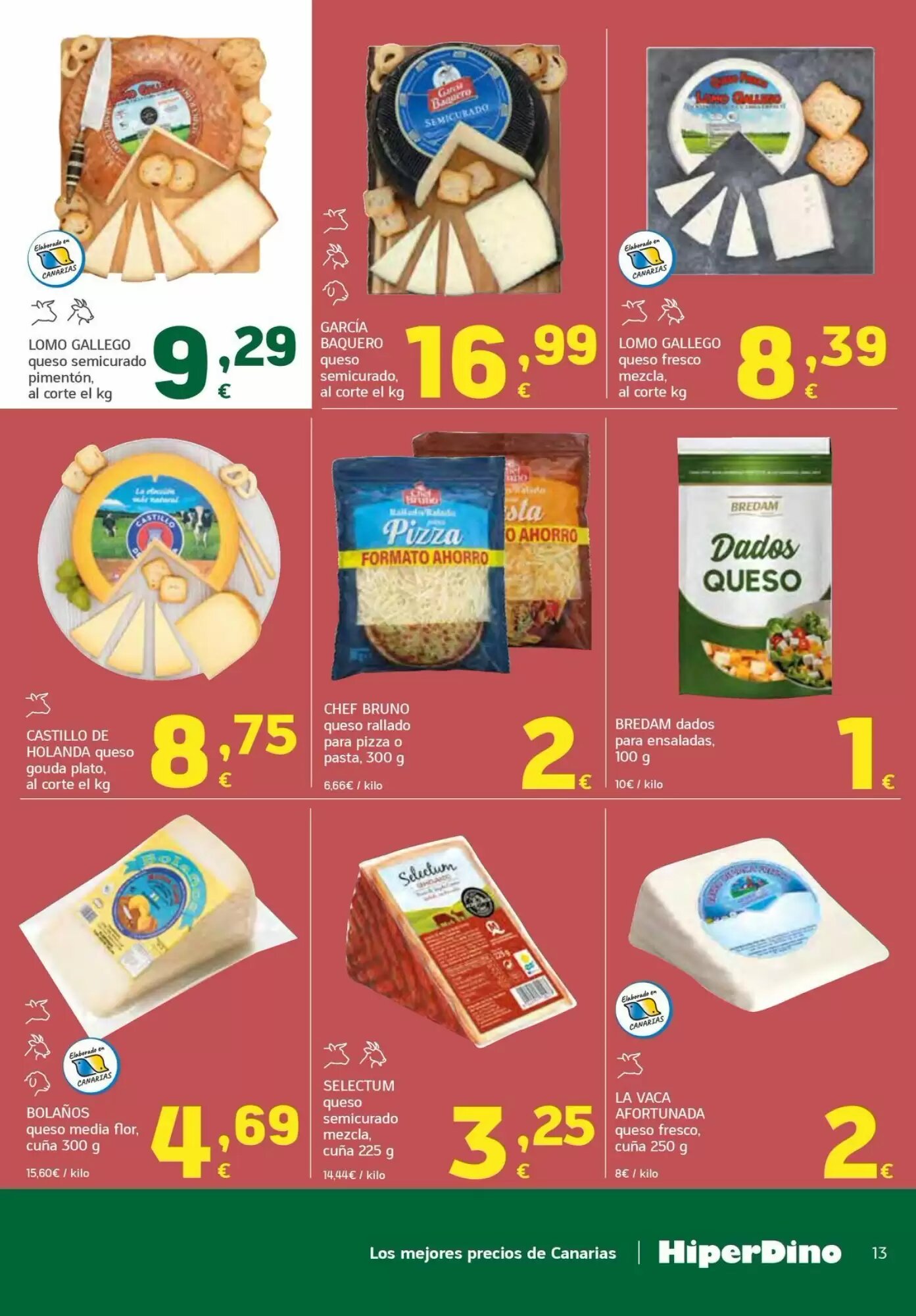 Folleto promocional de HiperDino válido desde el 11/08/2026 - Página 13.