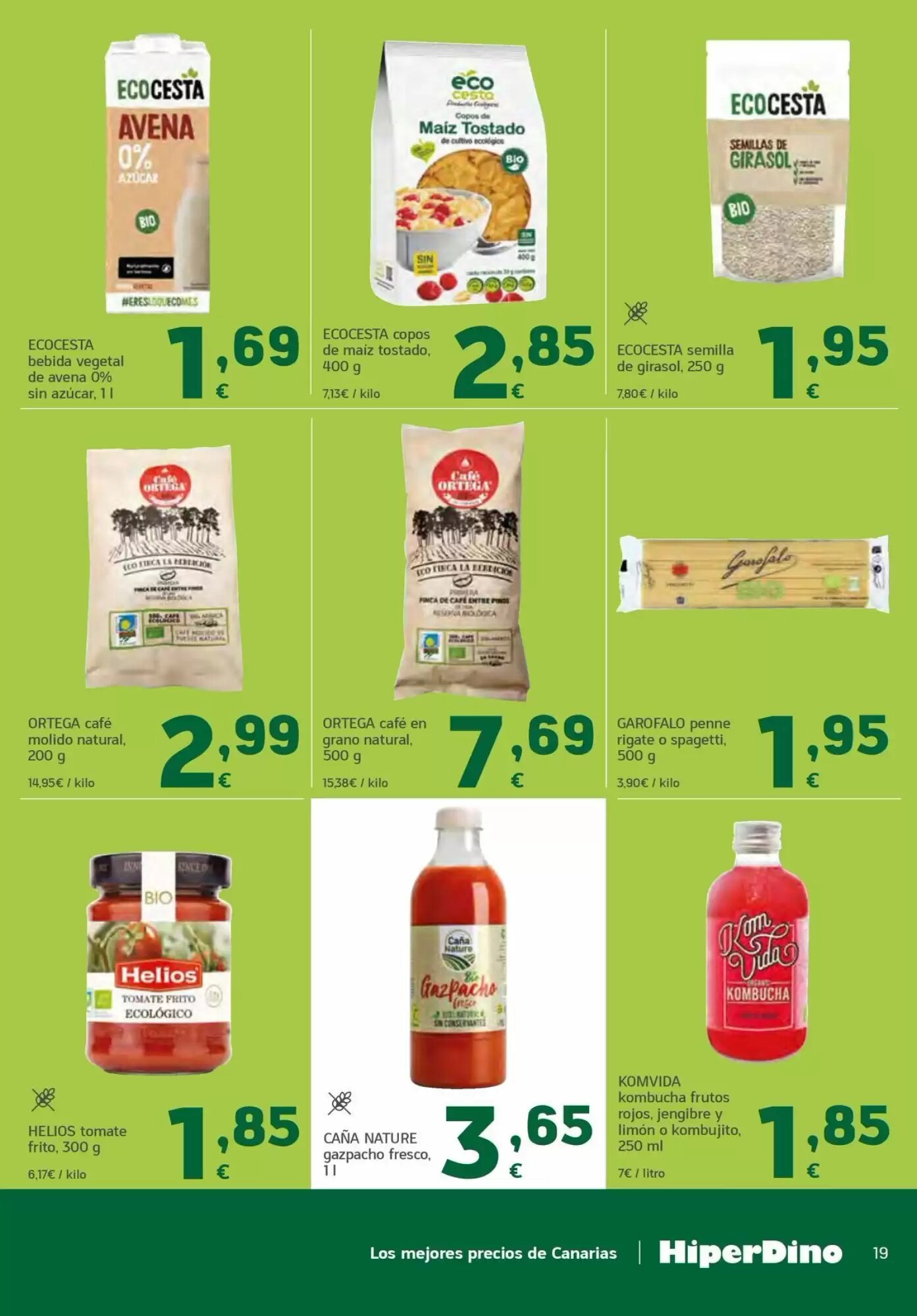 Folleto promocional de HiperDino válido desde el 11/08/2026 - Página 19.