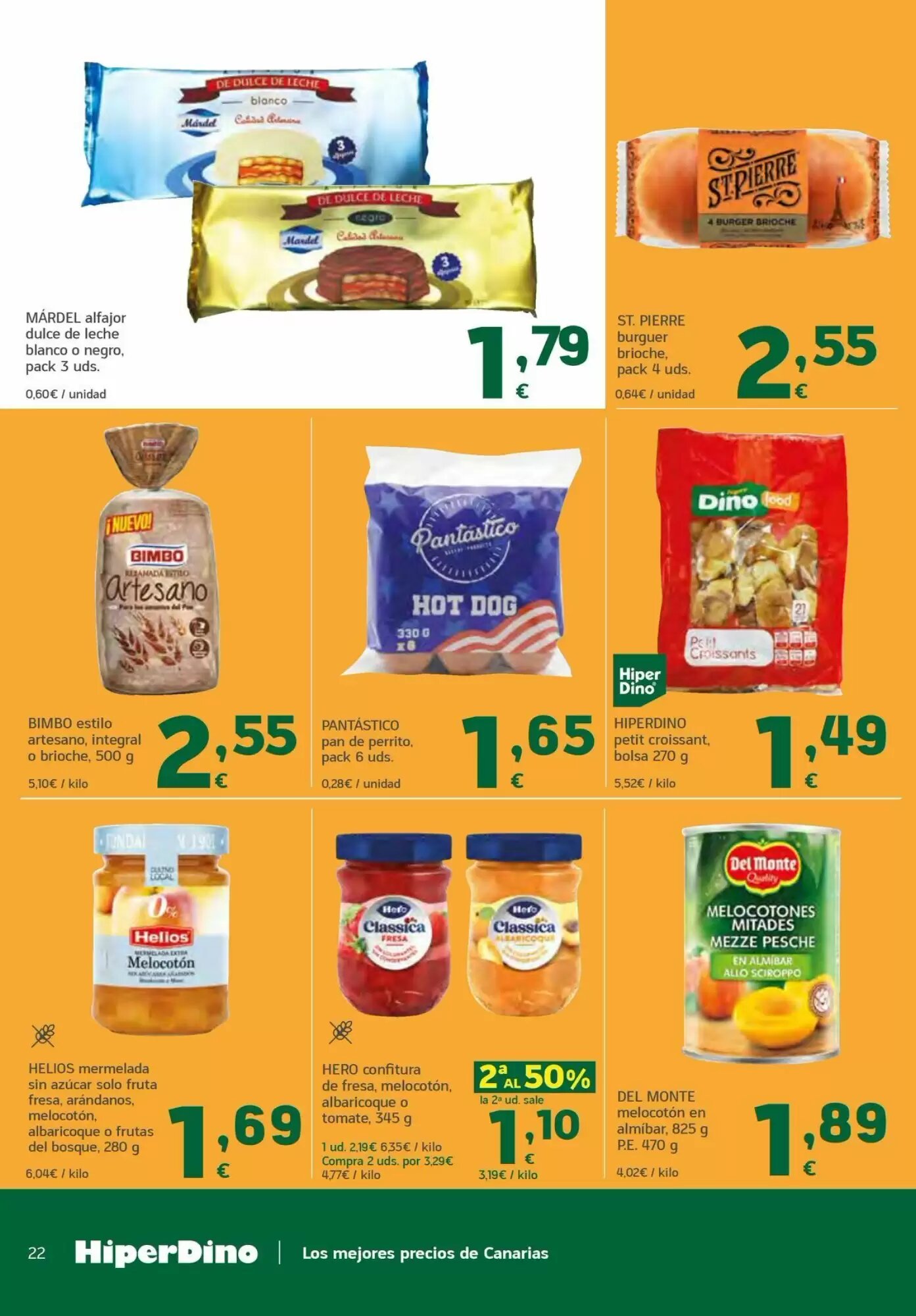 Folleto promocional de HiperDino válido desde el 11/08/2026 - Página 22.