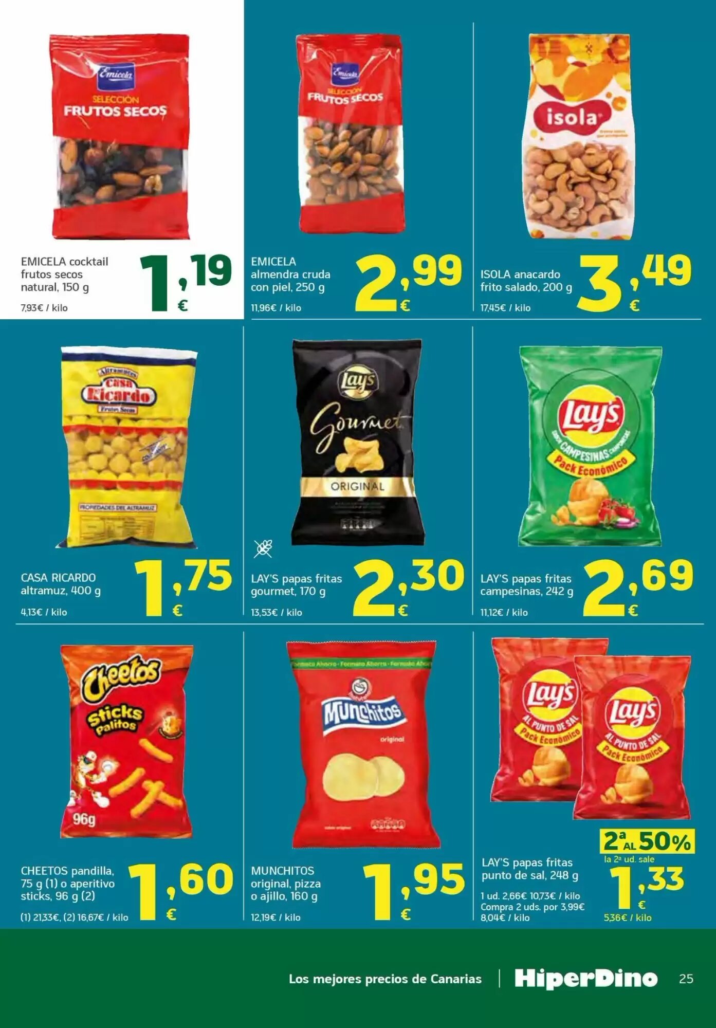 Folleto promocional de HiperDino válido desde el 11/08/2026 - Página 25.