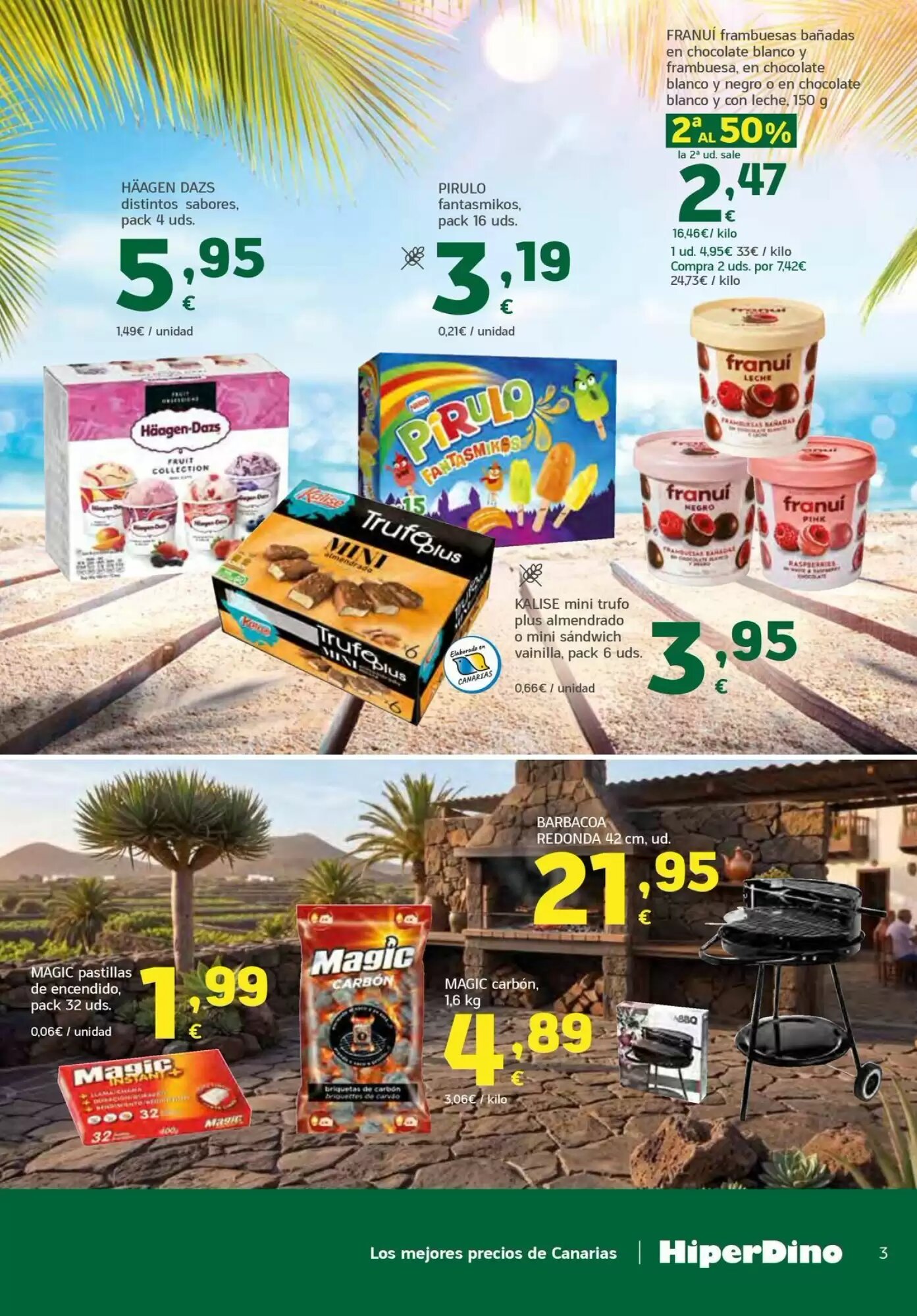 Folleto promocional de HiperDino válido desde el 11/08/2026 - Página 3.