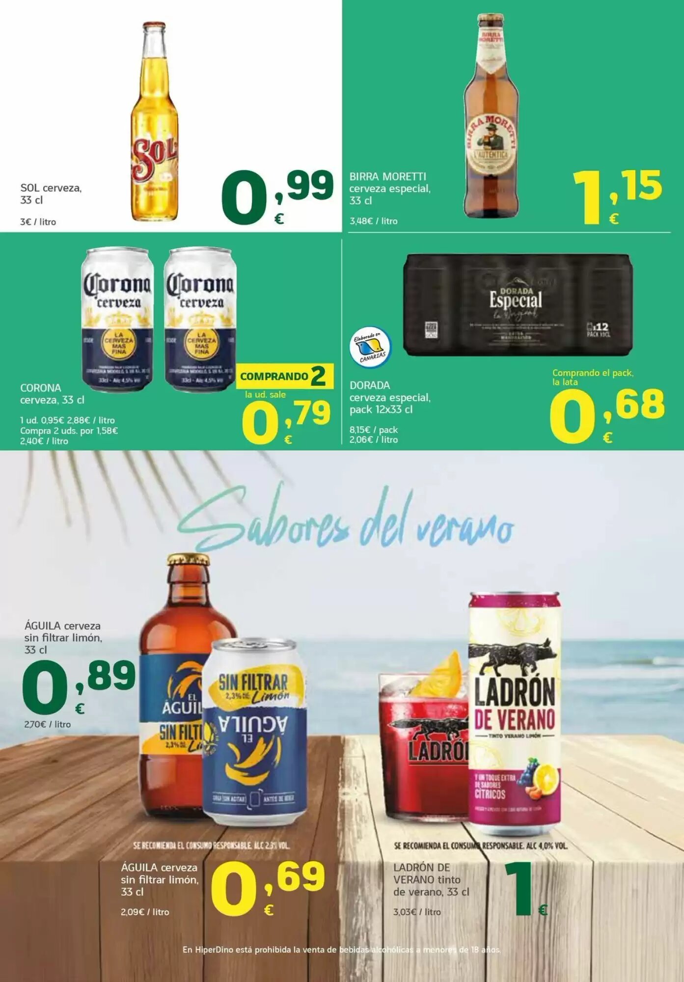 Folleto promocional de HiperDino válido desde el 11/08/2026 - Página 31.