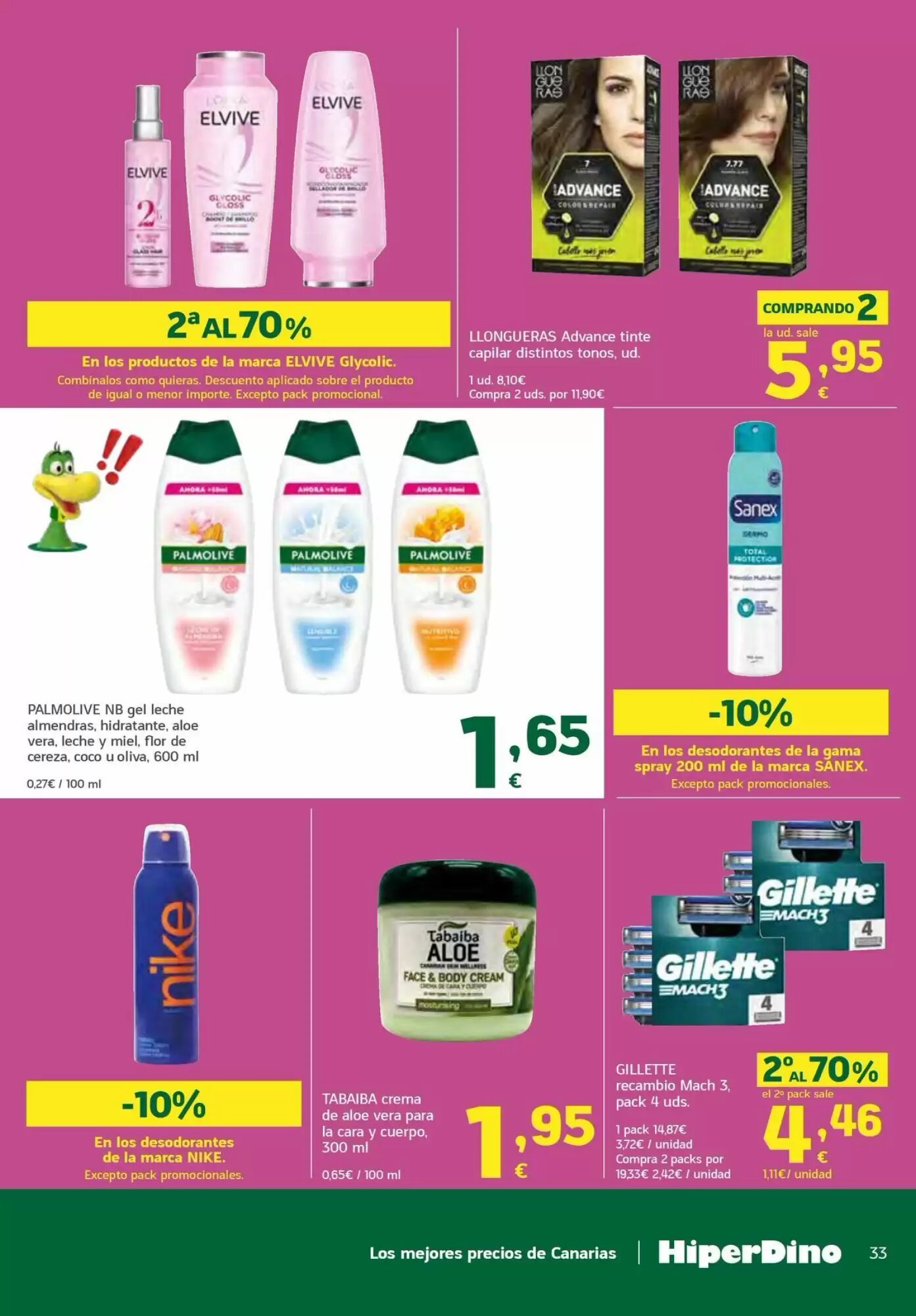 Folleto promocional de HiperDino válido desde el 11/08/2026 - Página 33.