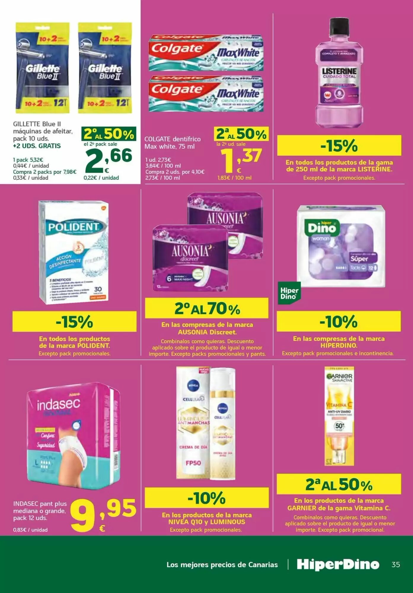 Folleto promocional de HiperDino válido desde el 11/08/2026 - Página 35.
