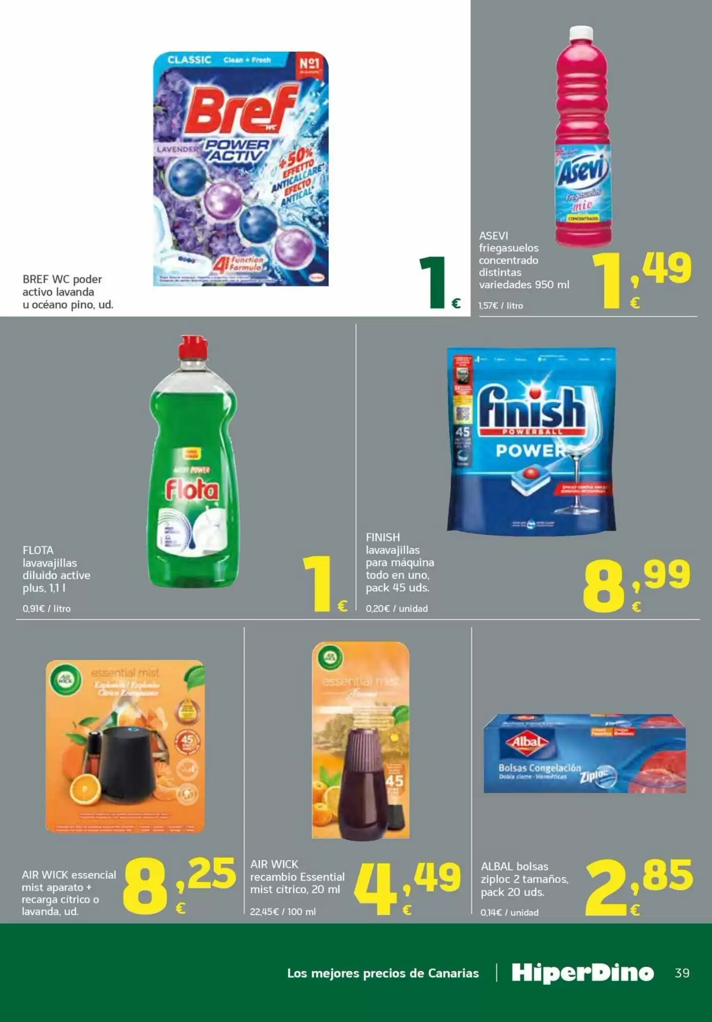 Folleto promocional de HiperDino válido desde el 11/08/2026 - Página 39.