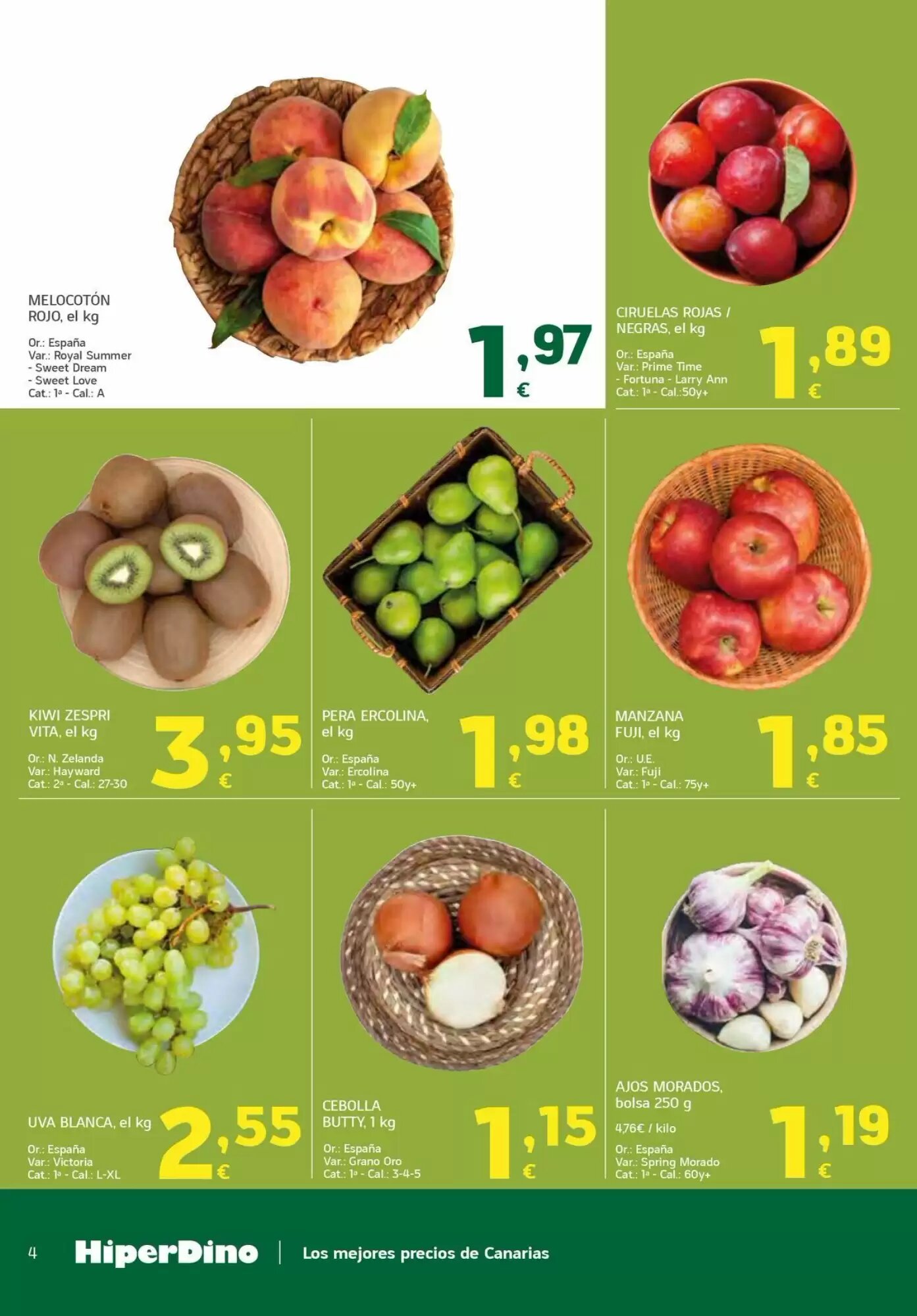 Folleto promocional de HiperDino válido desde el 11/08/2026 - Página 4.