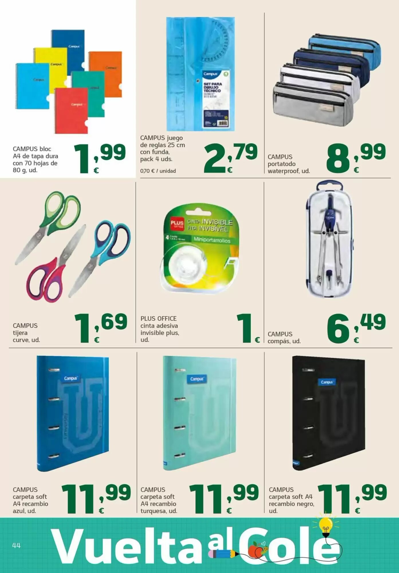 Folleto promocional de HiperDino válido desde el 11/08/2026 - Página 44.