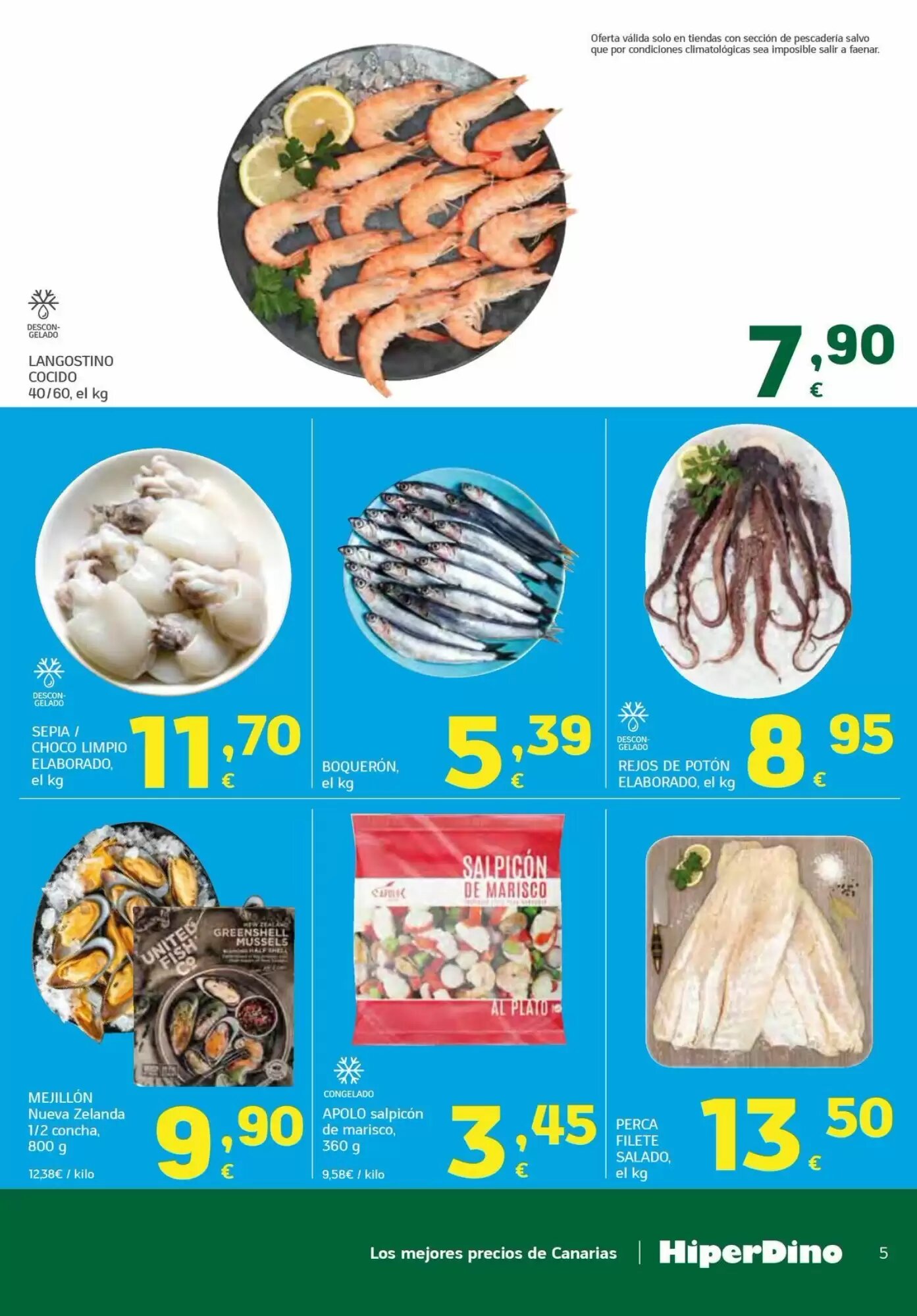 Folleto promocional de HiperDino válido desde el 11/08/2026 - Página 5.