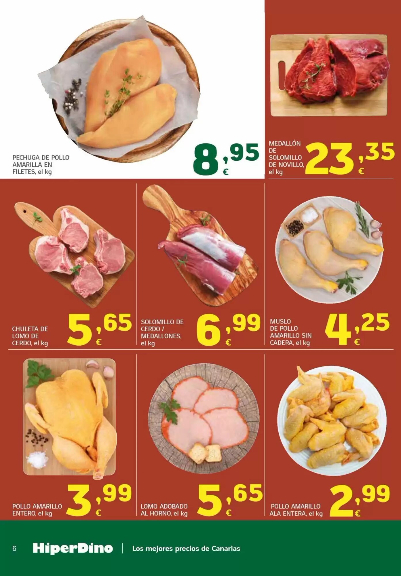 Folleto promocional de HiperDino válido desde el 11/08/2026 - Página 6.