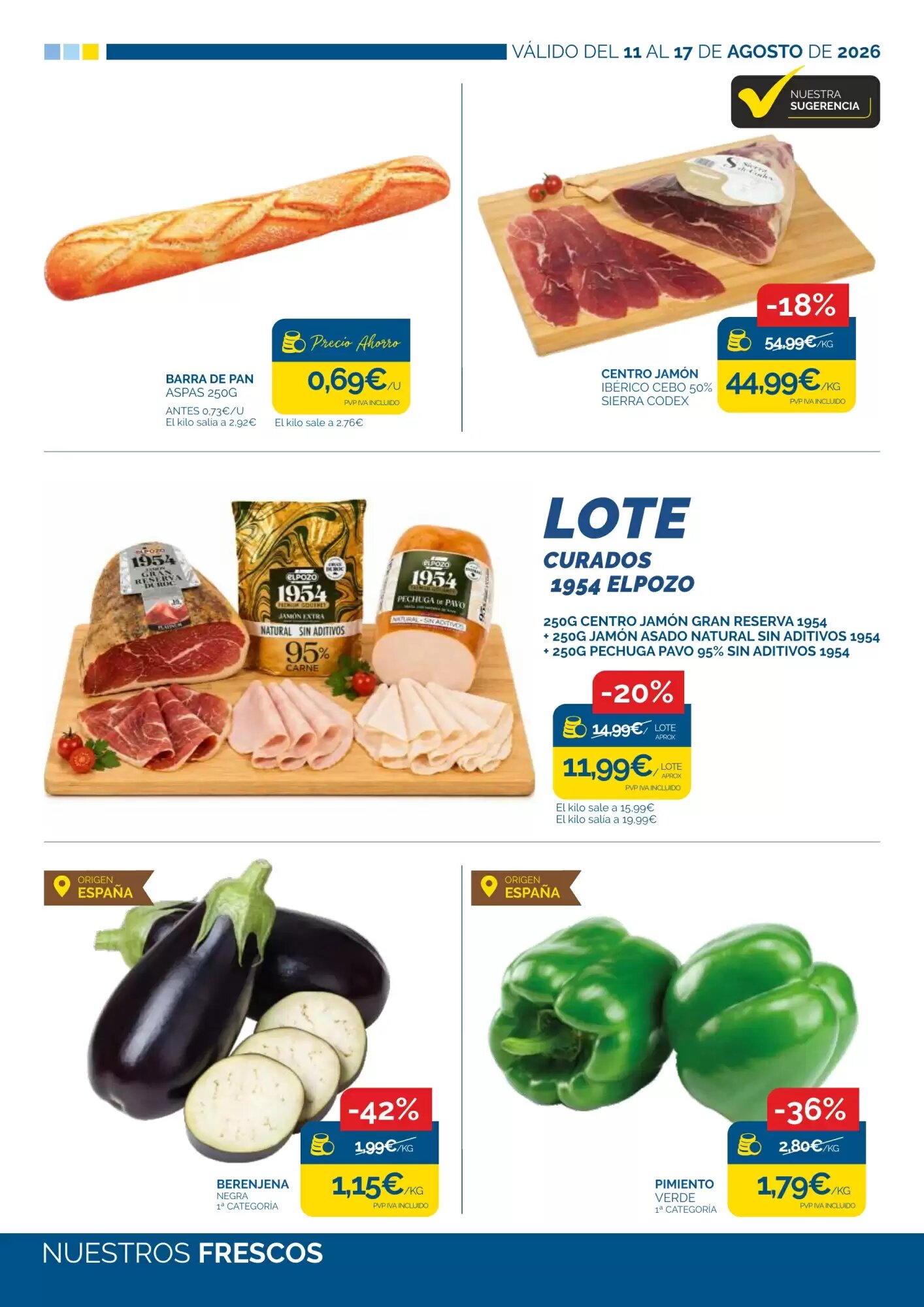 Folleto promocional de Cash Ecofamilia válido desde el 11/08/2026 - Página 2.